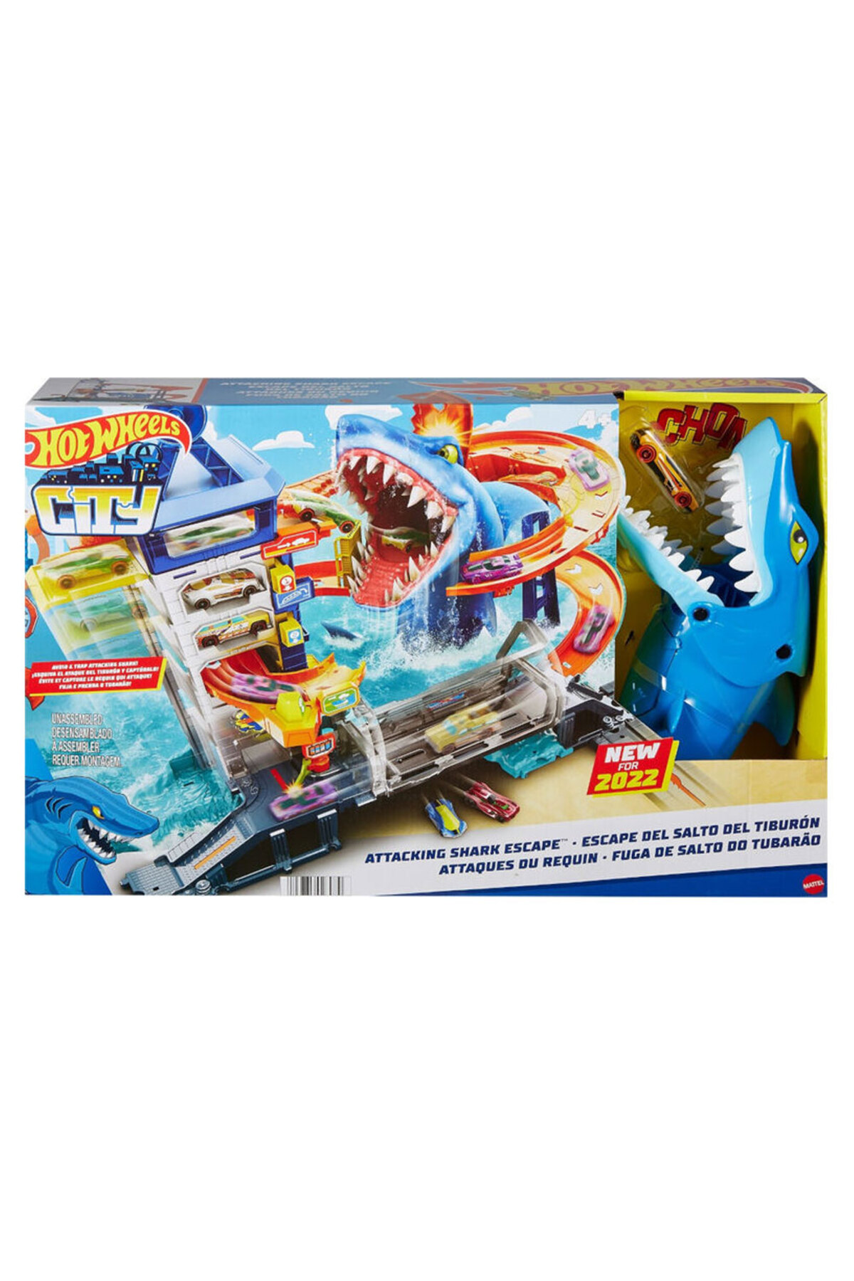 ست بازی فرار از کوسه HDP06 HHP29 هات ویلز اورجینال HOT WHEELS
