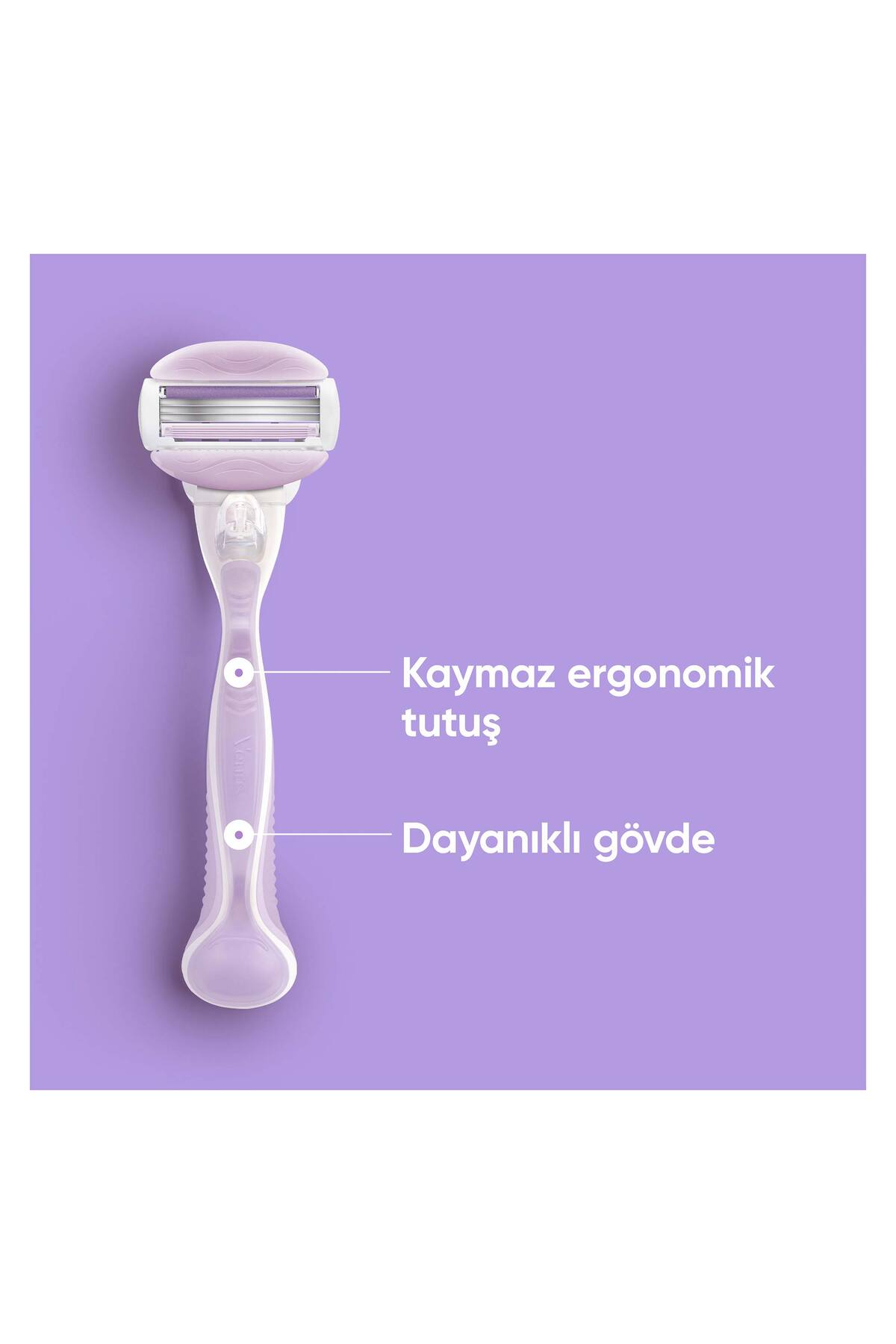 تیغ اصلاح زنانه Comfortglide Breeze با 2 عدد سر یدک گیلاتا وانوس Gillette Venus