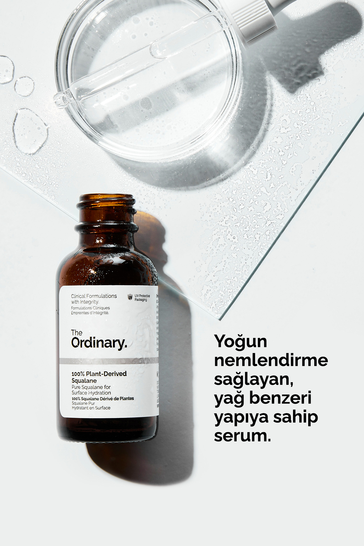 سرم مرطوب‌کننده 30 میلی‌لیتری اسکوالان گیاهی 100% دی اوردینری The Ordinary