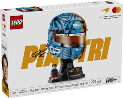 مجموعه ساختنی کلاه ایمنی فرمول ۱ مک‌لارن اسکار پیاستری، لگو LEGO مدل 43017، ۷۹۳ قطعه