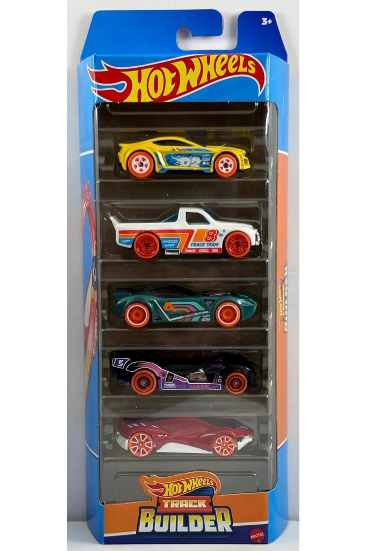 ماشین اسباب بازی ست 5 عددی 1806 HLY69 تکه از ترکیه HOT WHEELS
