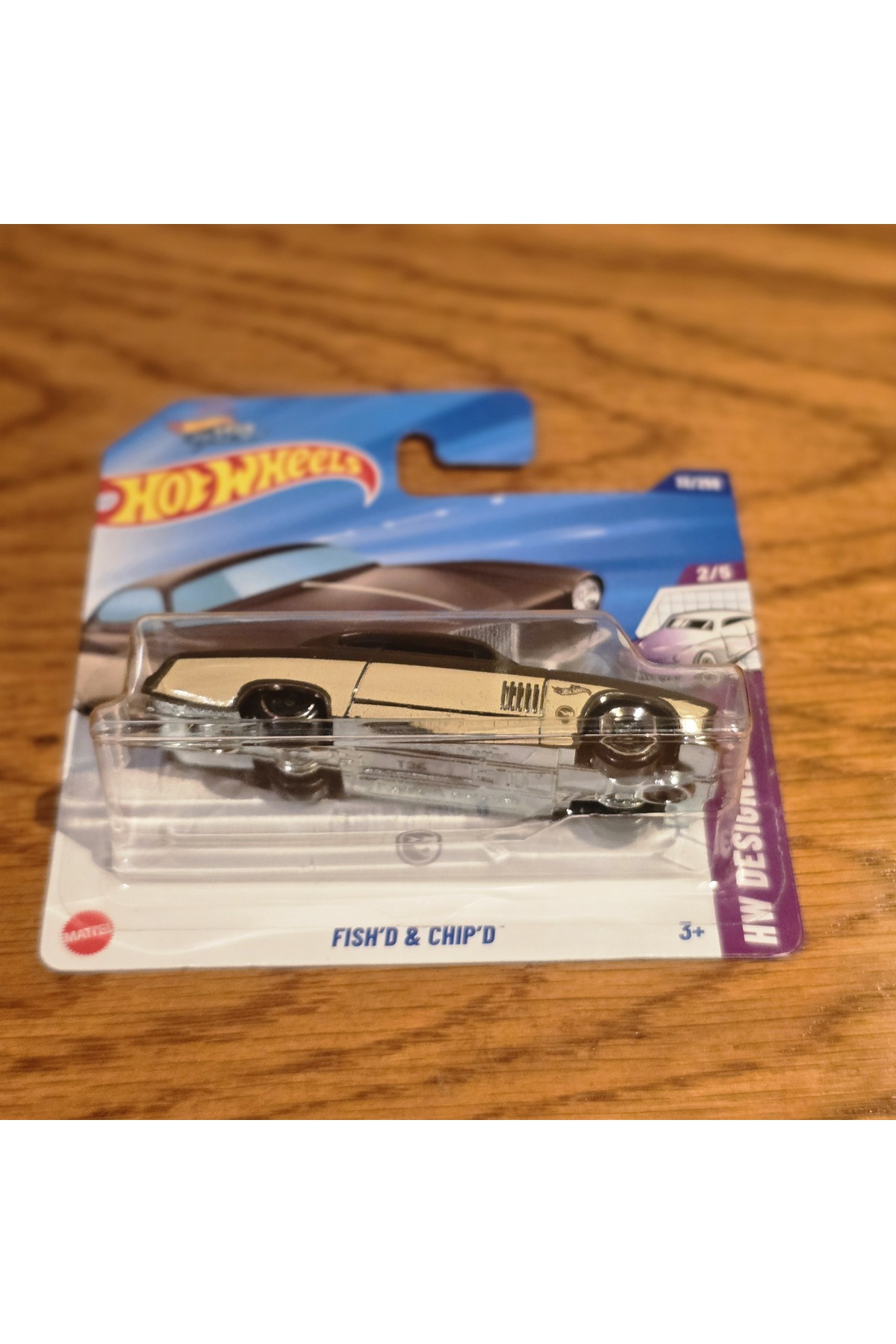 ماشین اسباب بازی FISH'D & CHIP'D 2025 TH JBC21 هات ویلز اورجینال HOT WHEELS