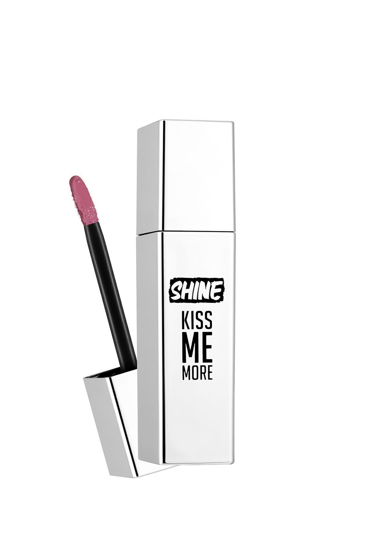 رژ لب مایع روشن دائمی بنفش سبک SHINE KISS ME MORE LLS 008 داستان طولانی 8682536083812 Flormar