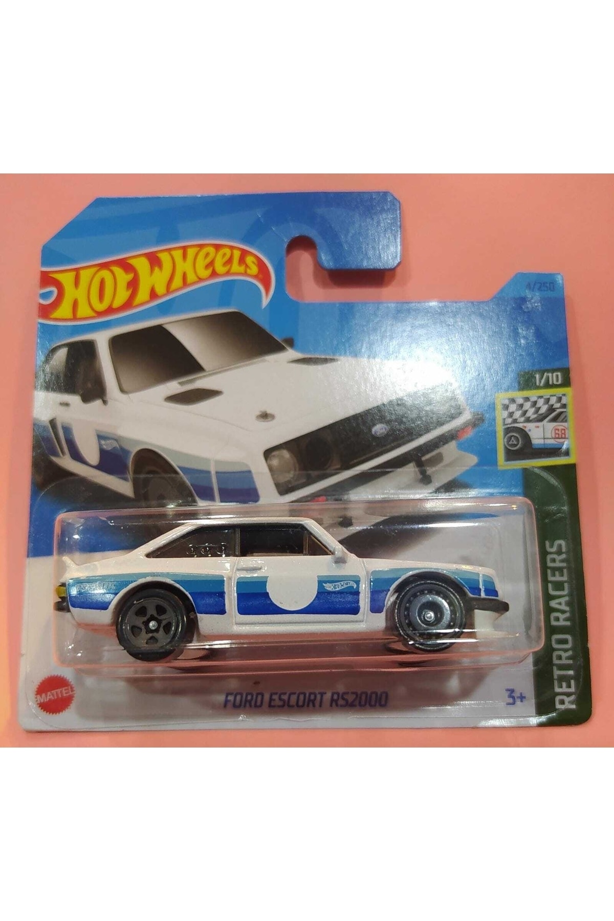 ماشین اسباب بازی FORD ESCORT RS2000 هات ویلز اورجینال HOT WHEELS