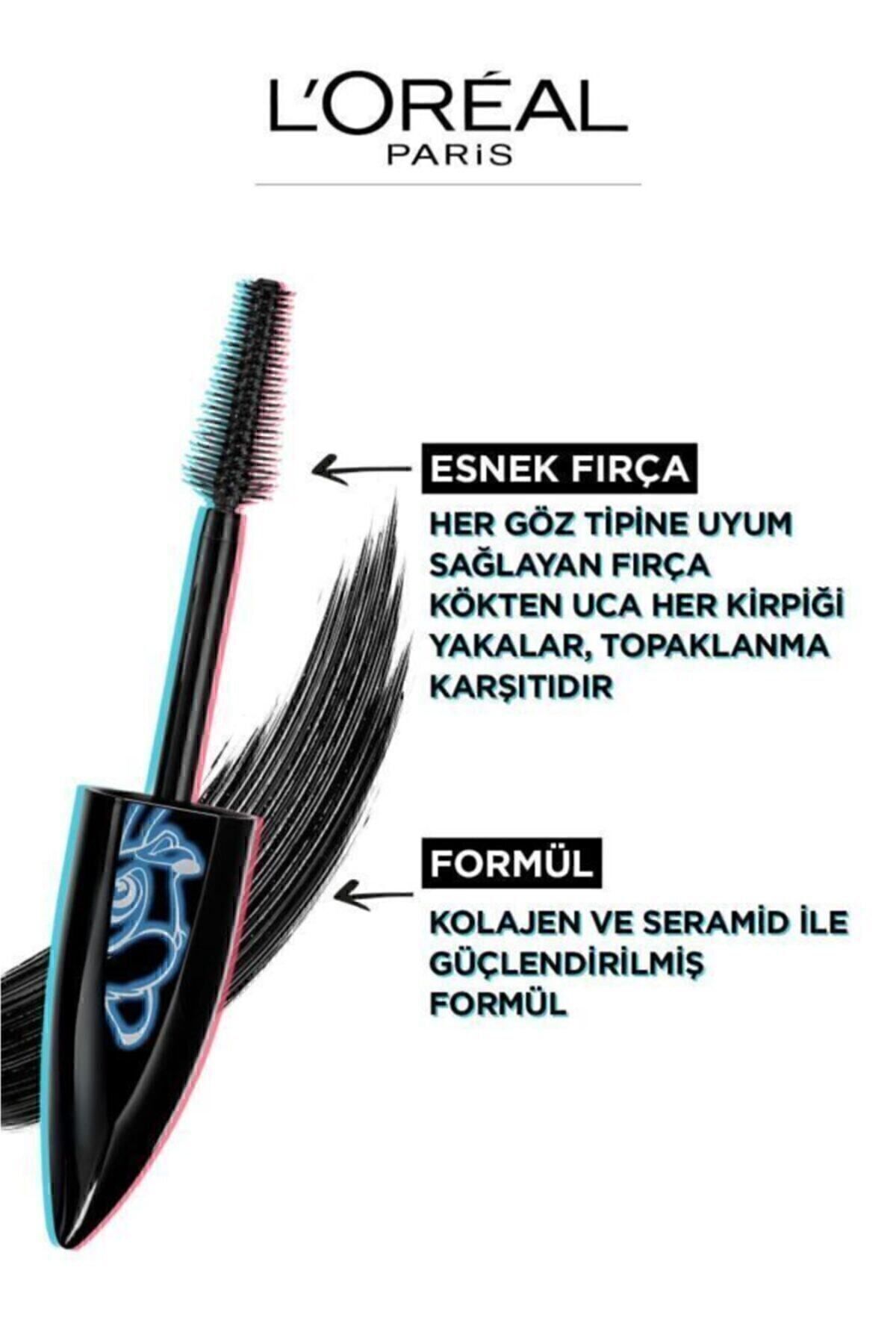 L'Oreal Paris ریمل بامبی افکت چشم غزال Bambi مژه هایی حجیم بلند و حالت دار با اثر لیفتینگ