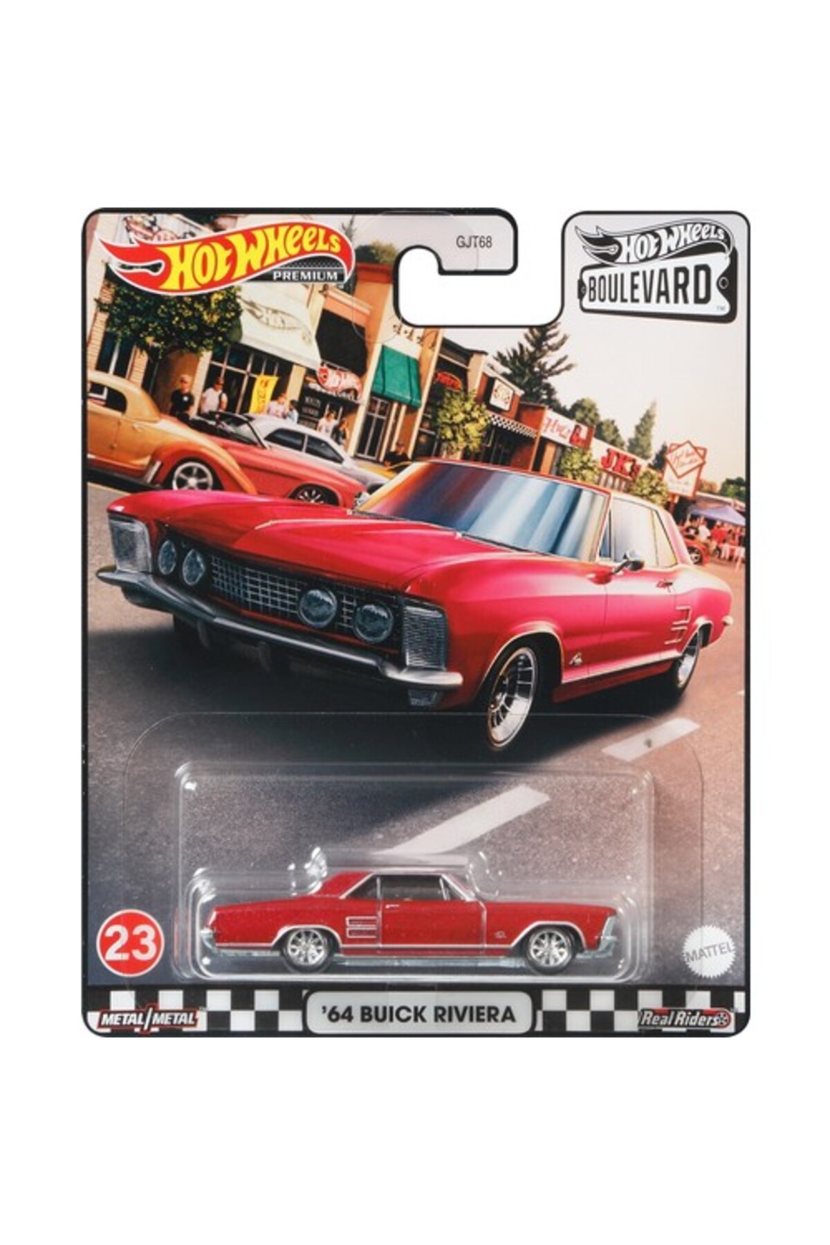 مدل خودرو HW METAL BOULEVARD PREMIUM '64 BUICK RIVIERA GJT68 GRL95 از ترکیه HOT WHEELS