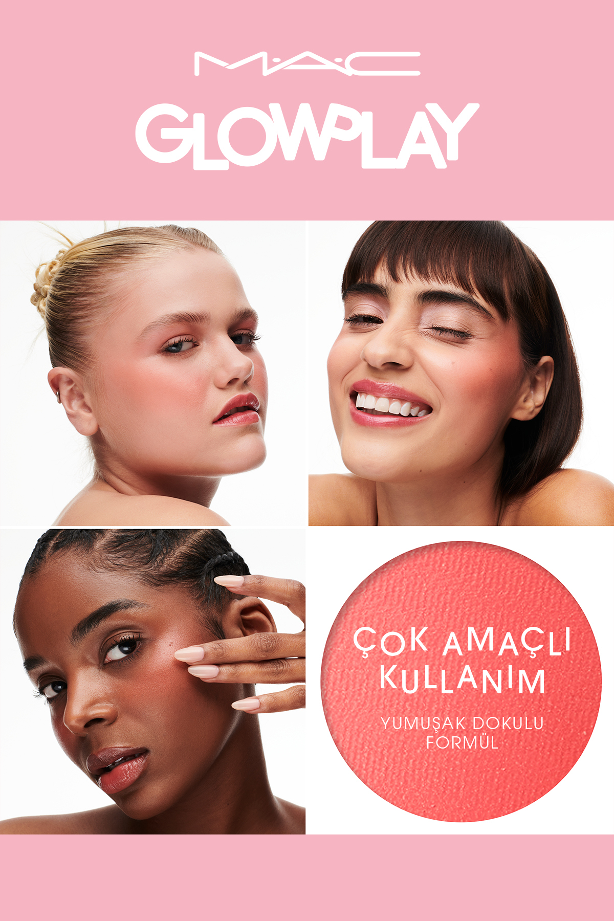 رژگونه GLOW PLAY TEXTURED BLUSH GROOVY Mac