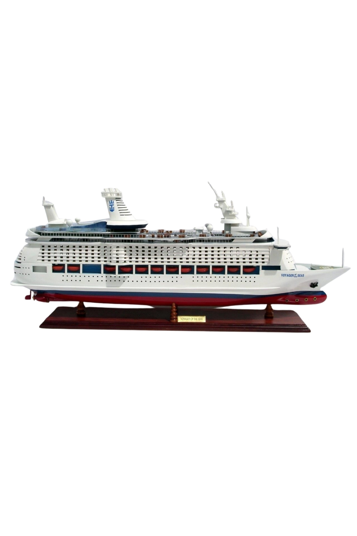 مدل خودرو کشتی تفریحی بزرگ کلکسیونی چوبی TRANSATLANTIC VOYAGER OF THE SEAS اورجینال ITSOLD