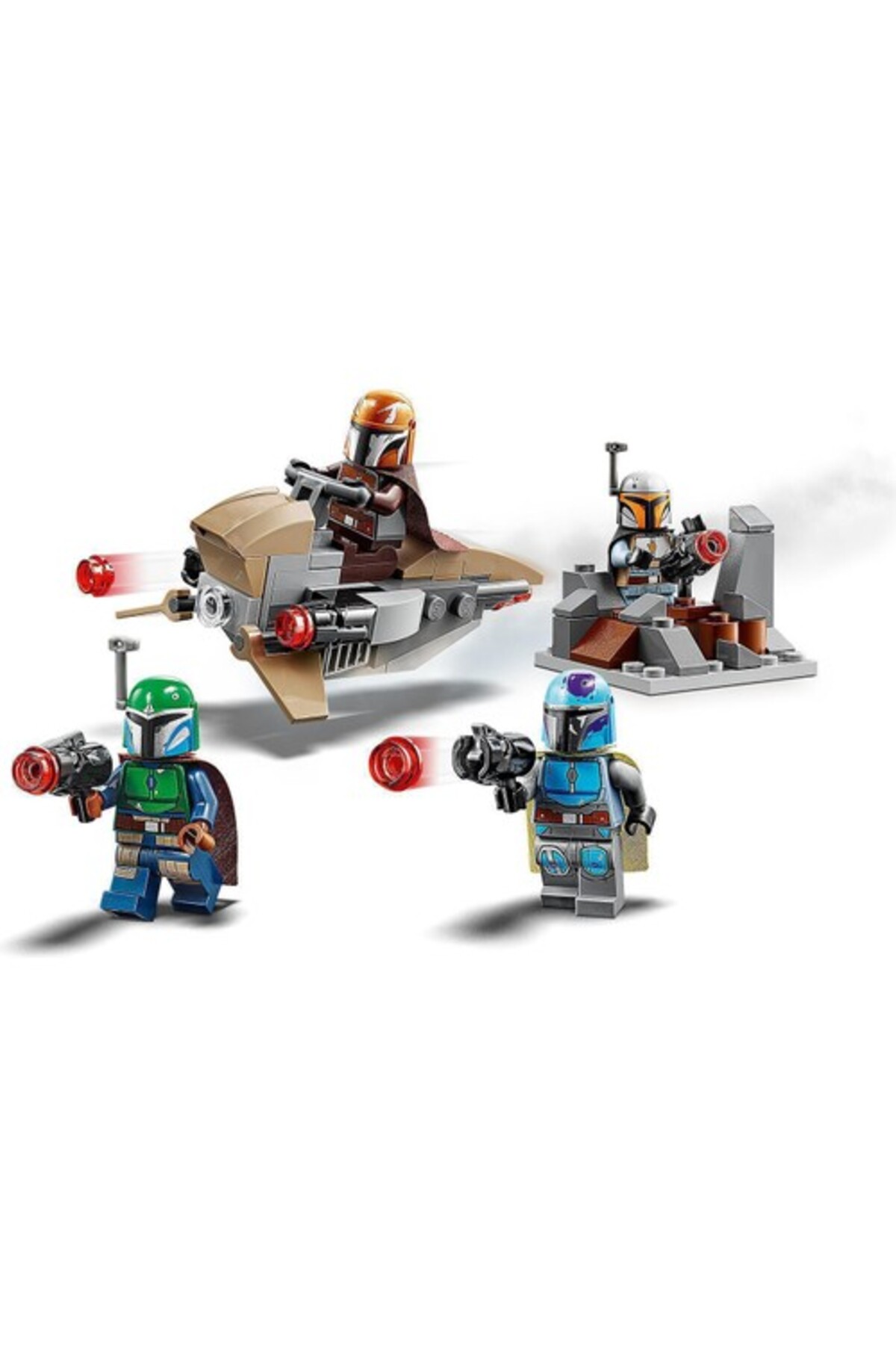 لگو و اسباب بازی های ساخت محور بسته نبرد MANDALORIAN WARS 75267 STAR از ترکیه LEGO