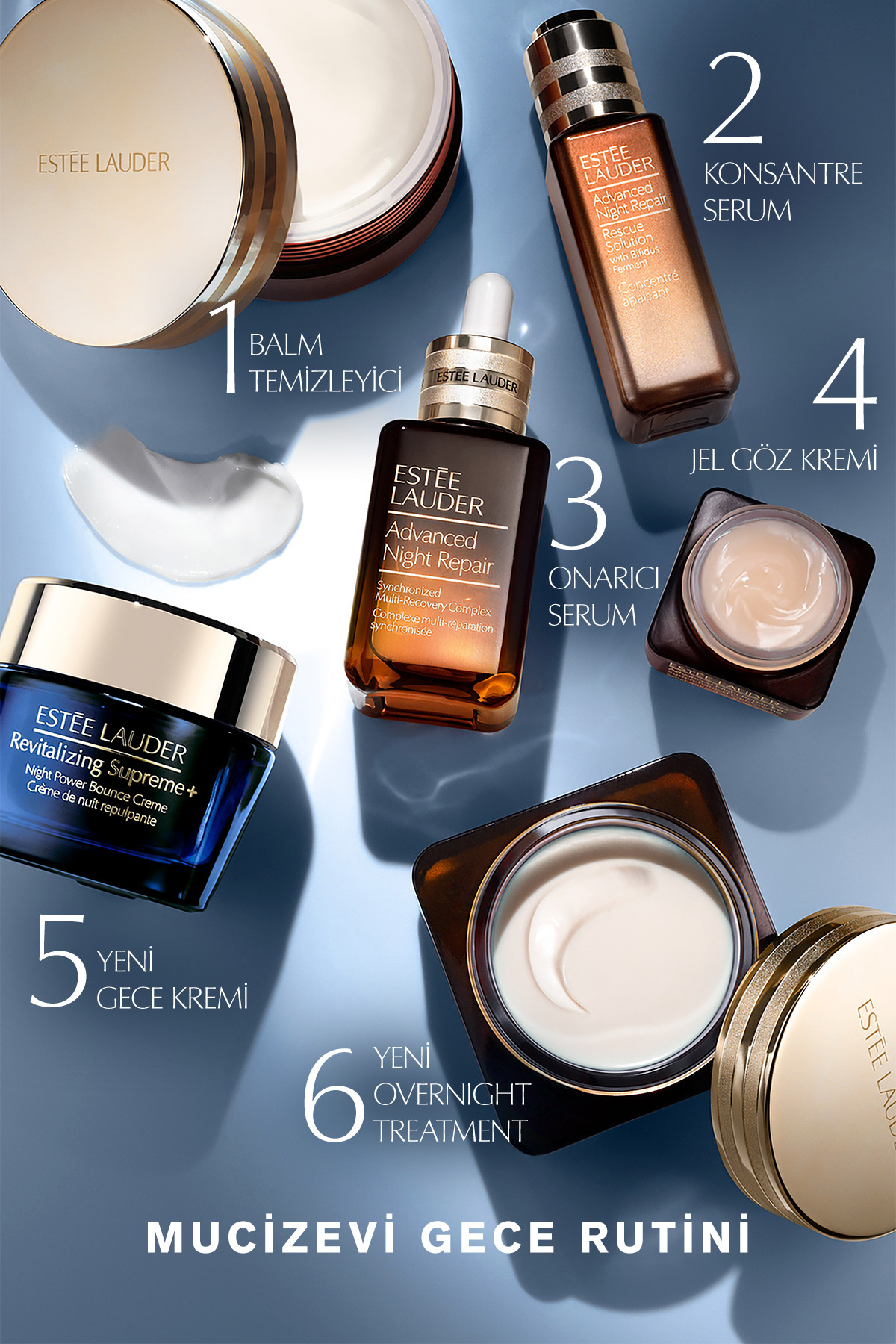 قدرت کلاژن شبانه استی لادر Estee Lauder