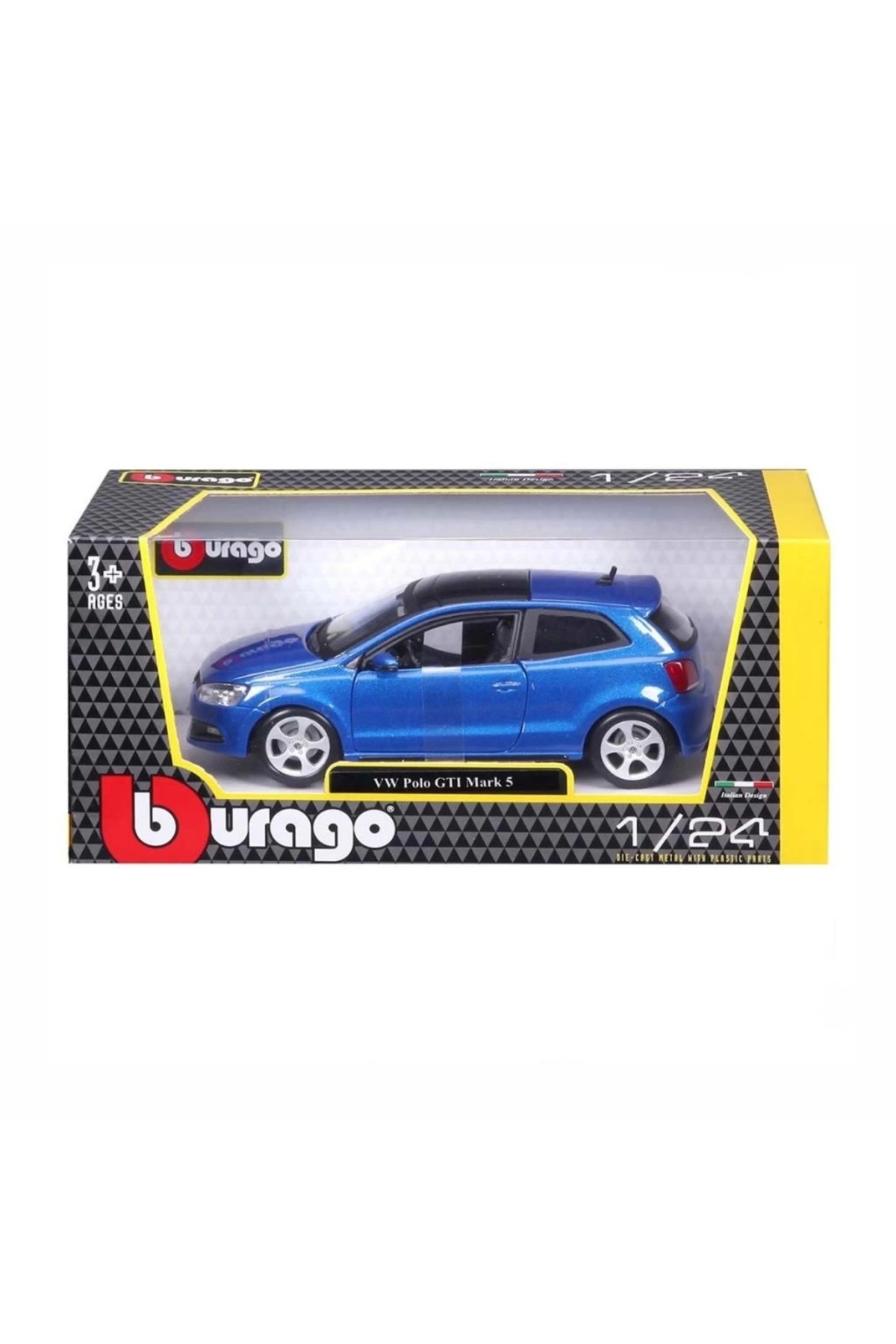 مدل خودرو DIE CAST BBURAGO 1:24 VOLKSWAGEN POLO GTI MARK 5 MODEL CAR اورجینال Genel Markalar