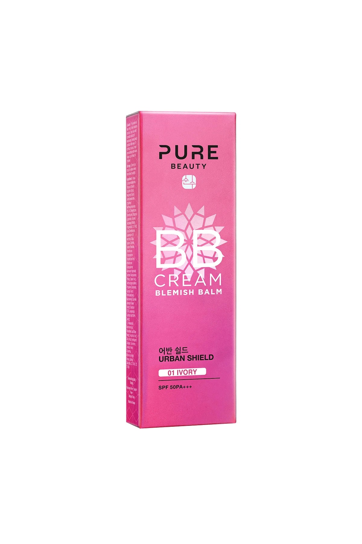 سی سی کرم Spf50 عاج Pa+++ حجم 30 میل پیور بیوتی Pure Beauty