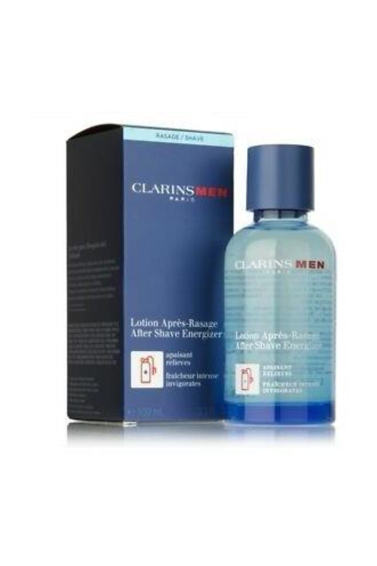 Clarins مردانه تقویت‌کننده پس از اصلاح 100 میلی‌لیتر با جعبه جدید