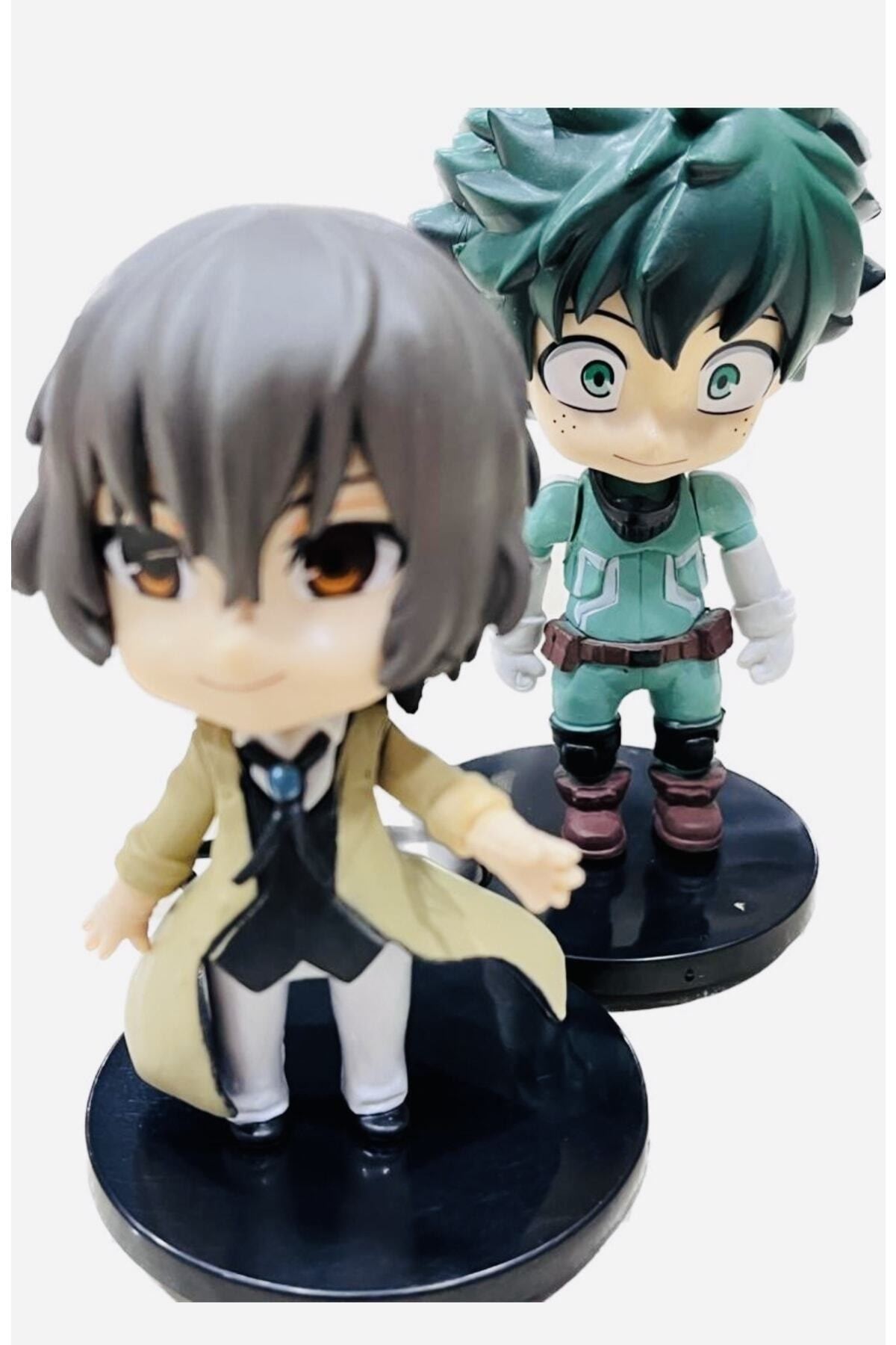 فیگور انیمه MY HERO ACADEMIA IZUKU MIDORIYA OSAMU DAZAI 10 سانتی متری پی وی سی اکشن دو + بسته هدیه از ترکیه oyuncakçı savaş & europe shop