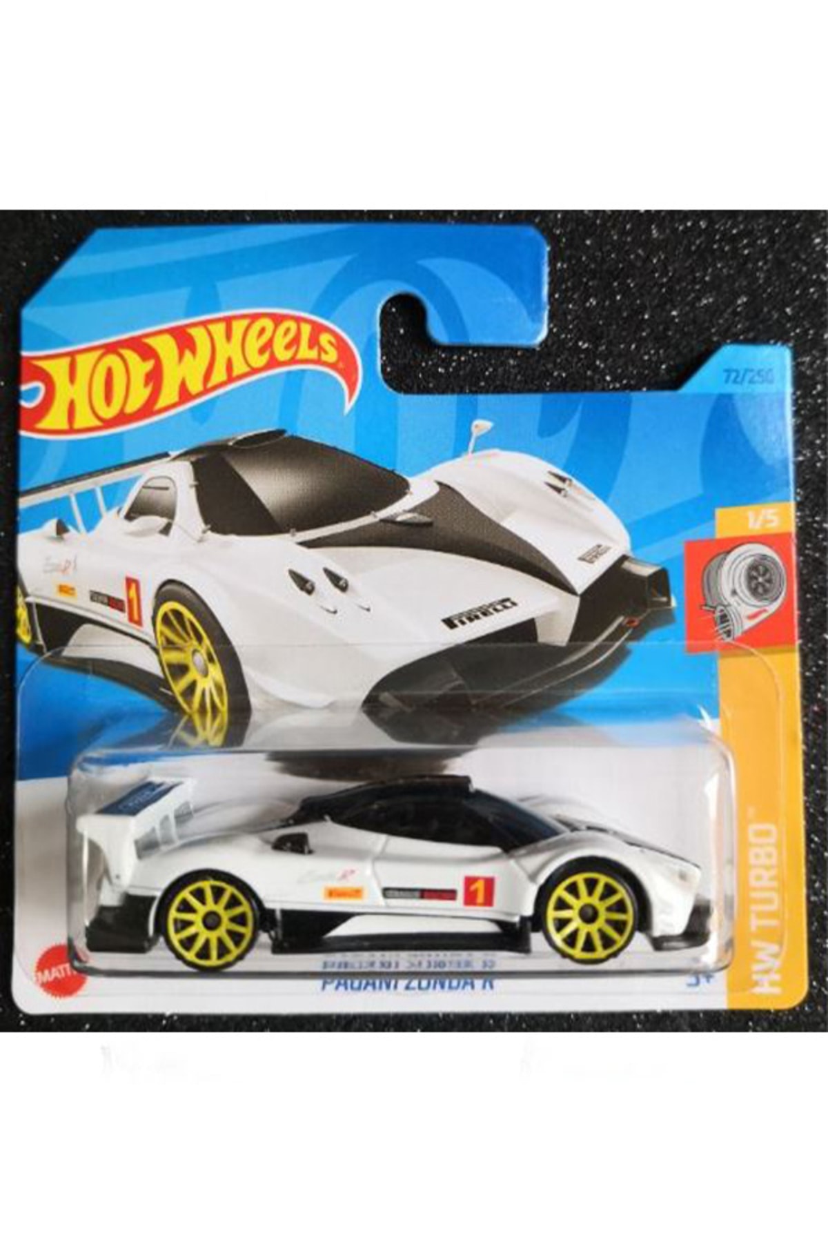 ماشین اسباب بازی PAGANI ZONDA R WHITE 1 64 هات ویلز اورجینال HOT WHEELS