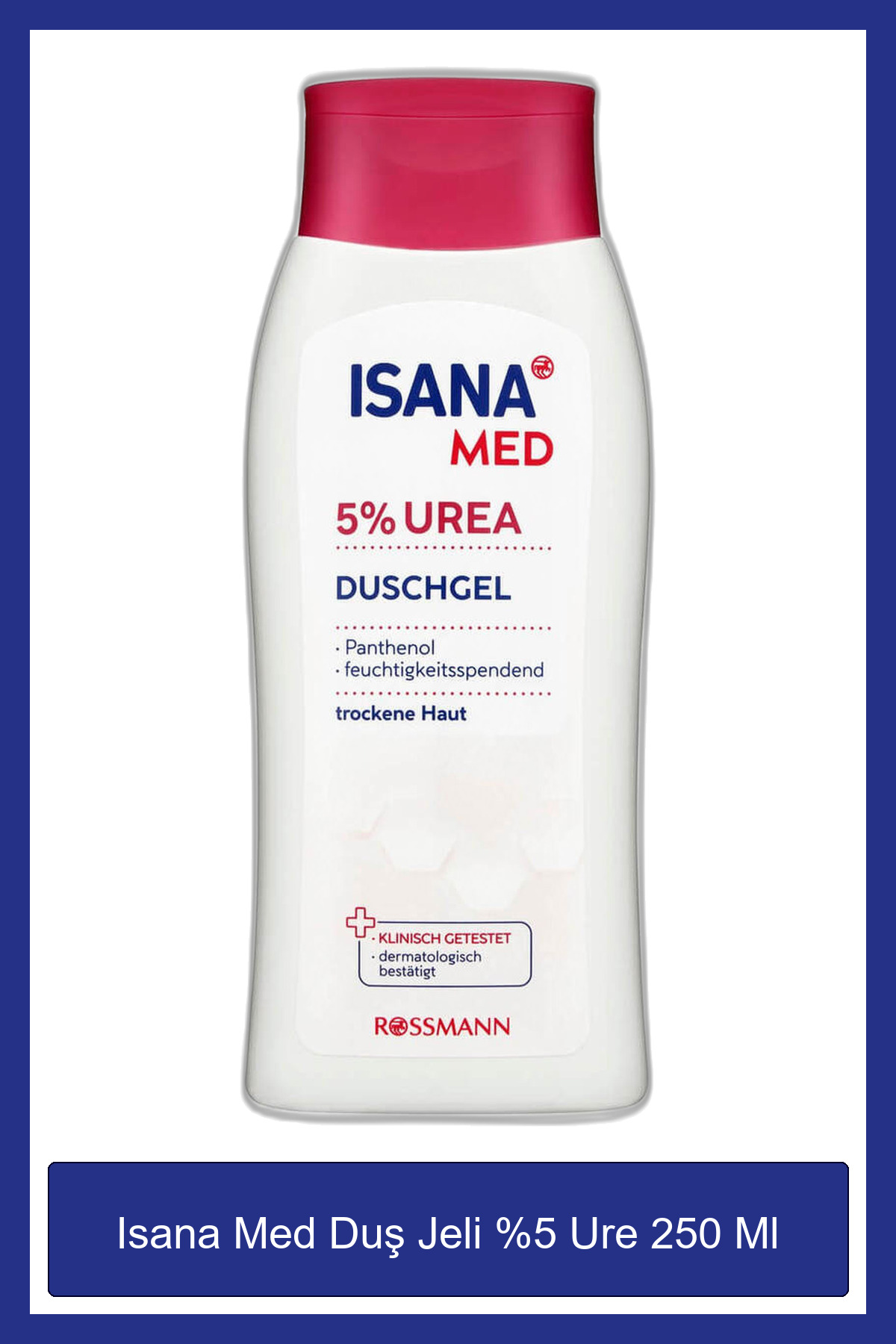 ژل دوش مد 5% اوره 250 میل ISANA