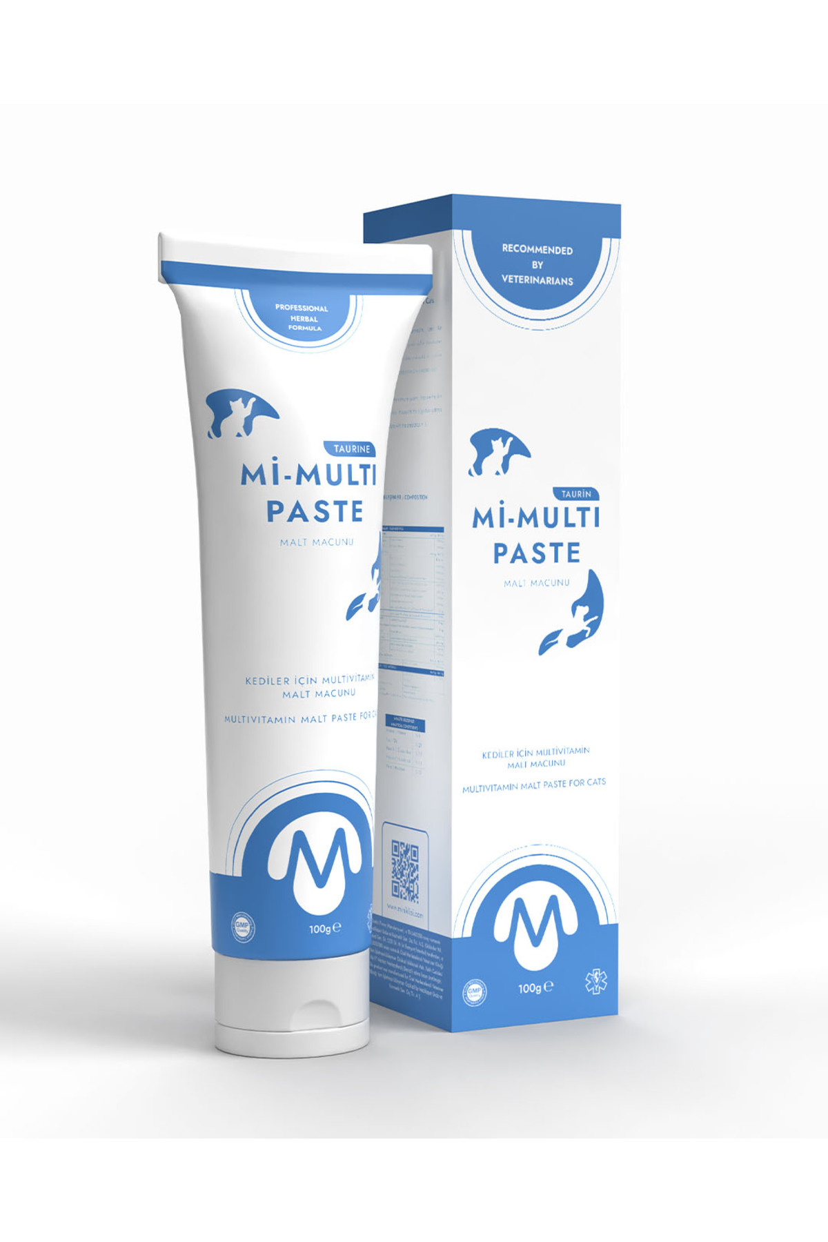 خمیر مالت مولتی‌ویتامین گربه مینیکلیسی Miniklisi، ۱۰۰ گرم