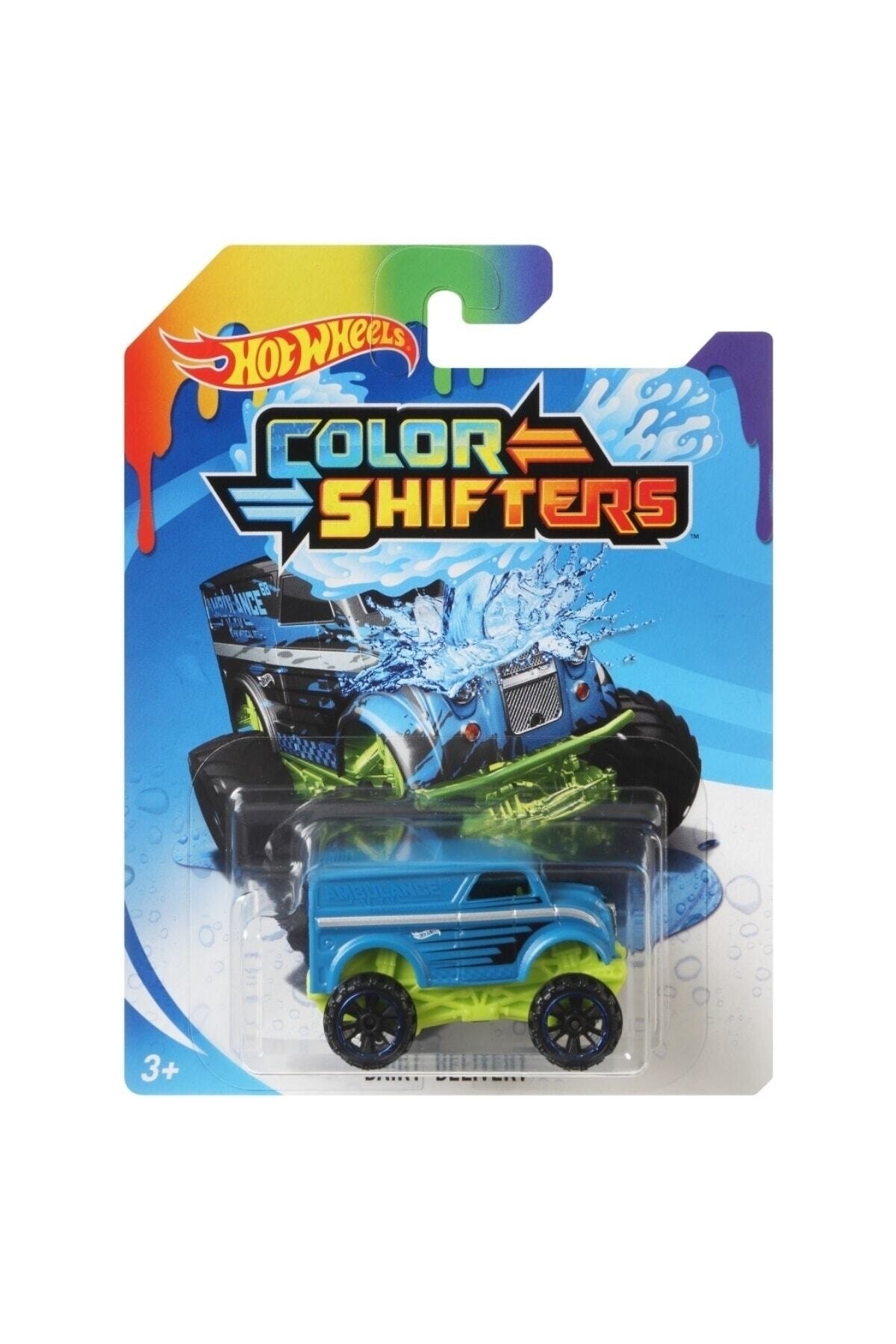 ماشین اسباب بازی وسایل نقلیه تغییر رنگ تحویل لبنیات RKT GBF29 از ترکیه HOT WHEELS