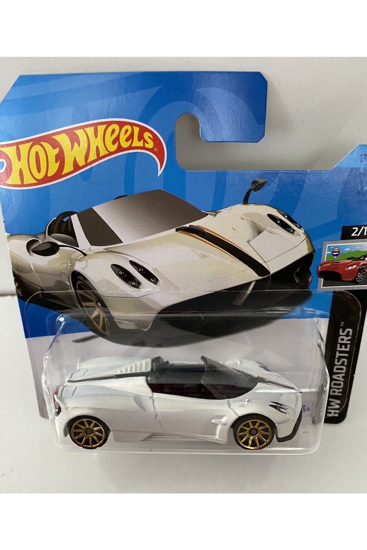 ماشین اسباب بازی ‘17 PAGAN HUAYRA ROADSTER BEYAZ هات ویلز اورجینال HOT WHEELS