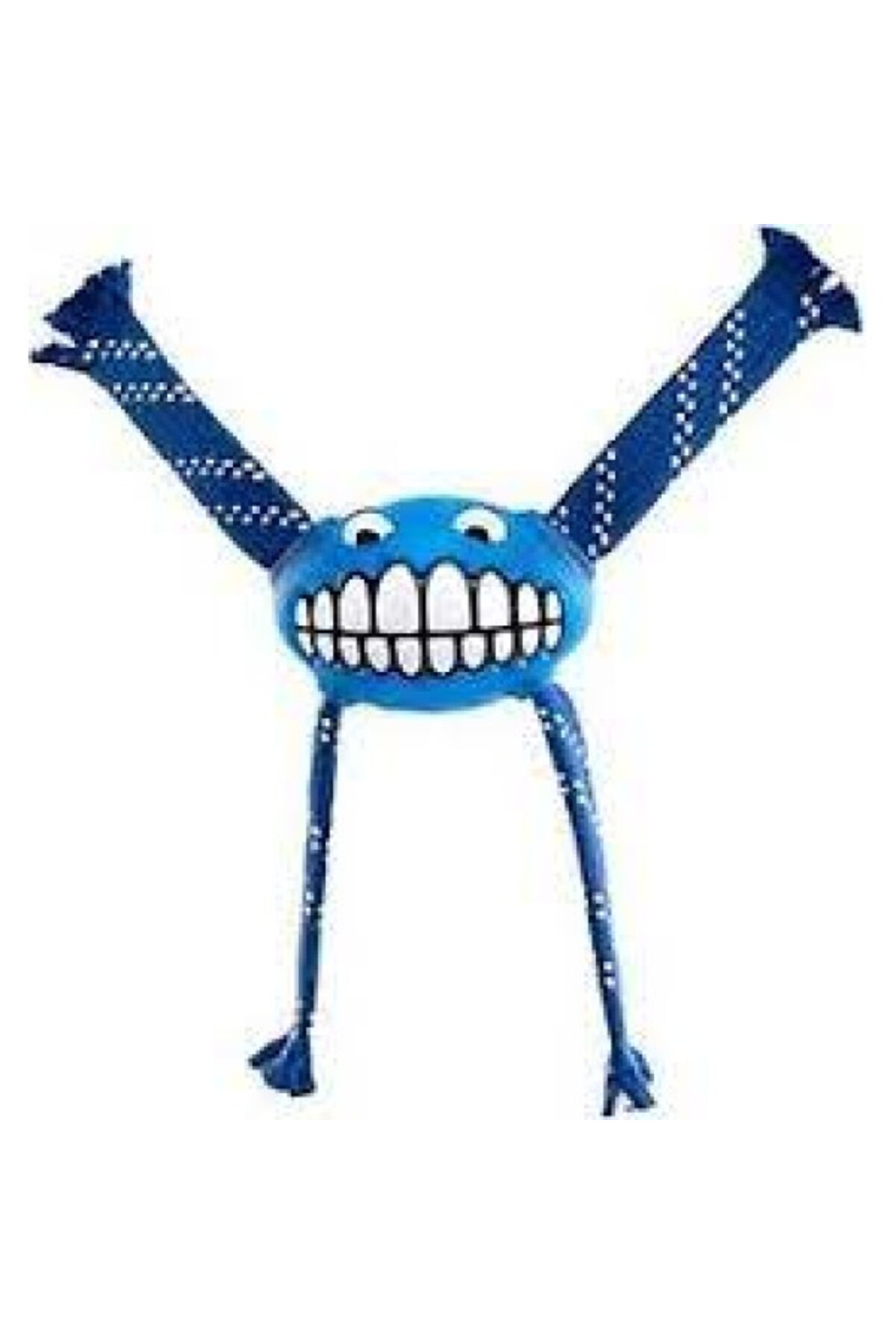 اسباب‌بازی سگ راگز Rogz Toyz Grinz Flossy Medium، آبی، ۲۱ سانتی‌متر (RFGR05B)