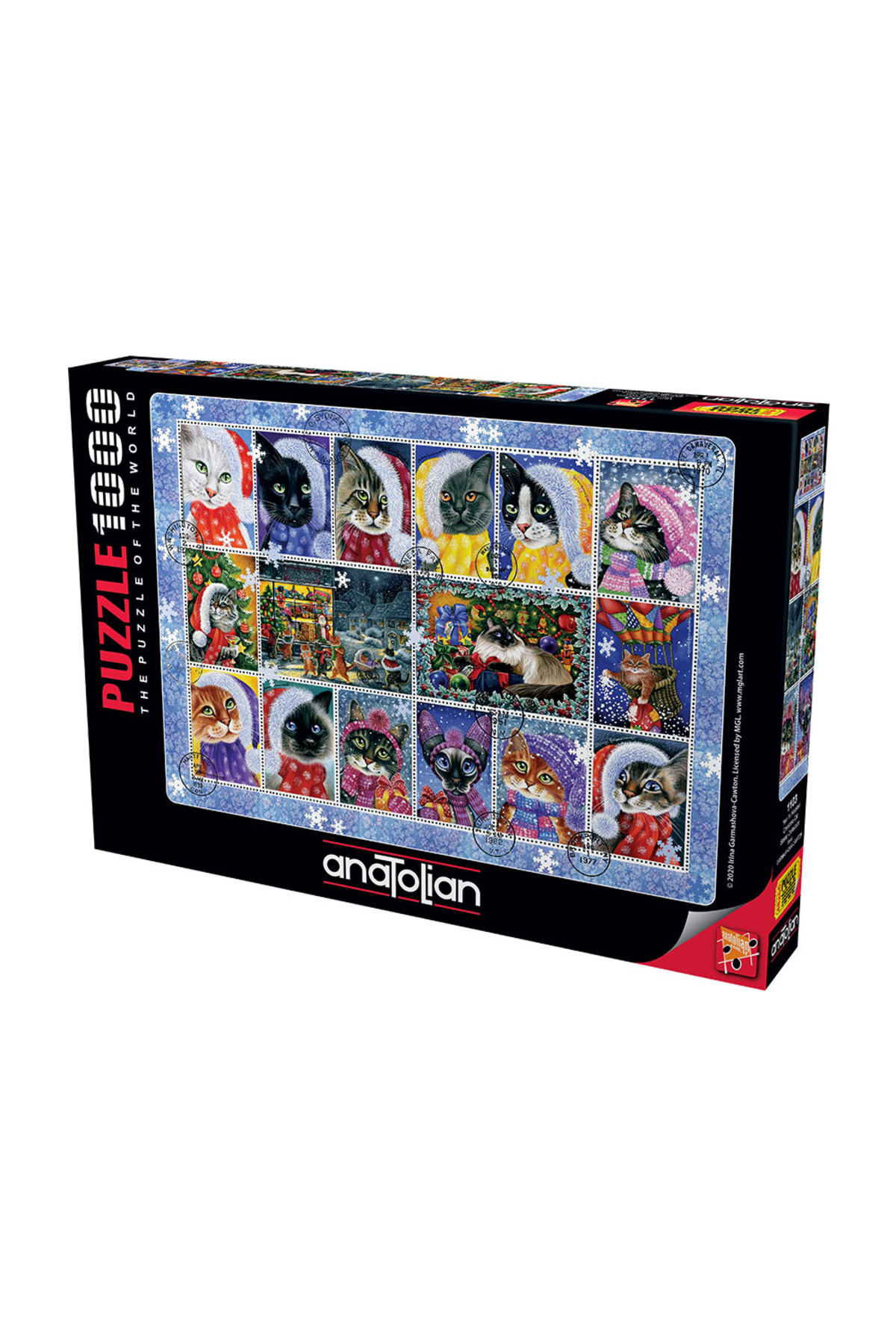 پازل 1000 قطعه گربه سال نو 1103 اورجینال Anatolian Puzzle