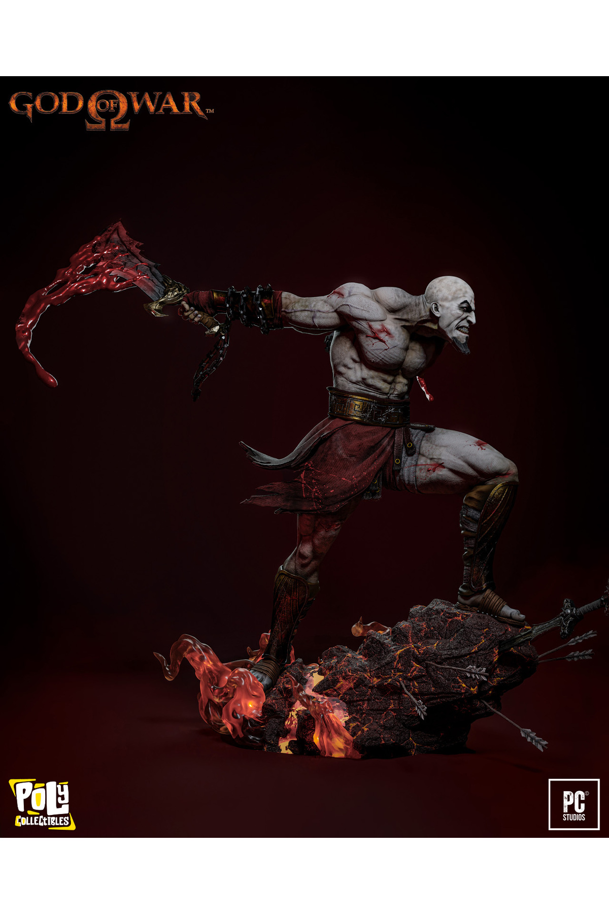 فیگور GOD OF WAR کلکسیونی | 30 سانتی متر از ترکیه KRATOS