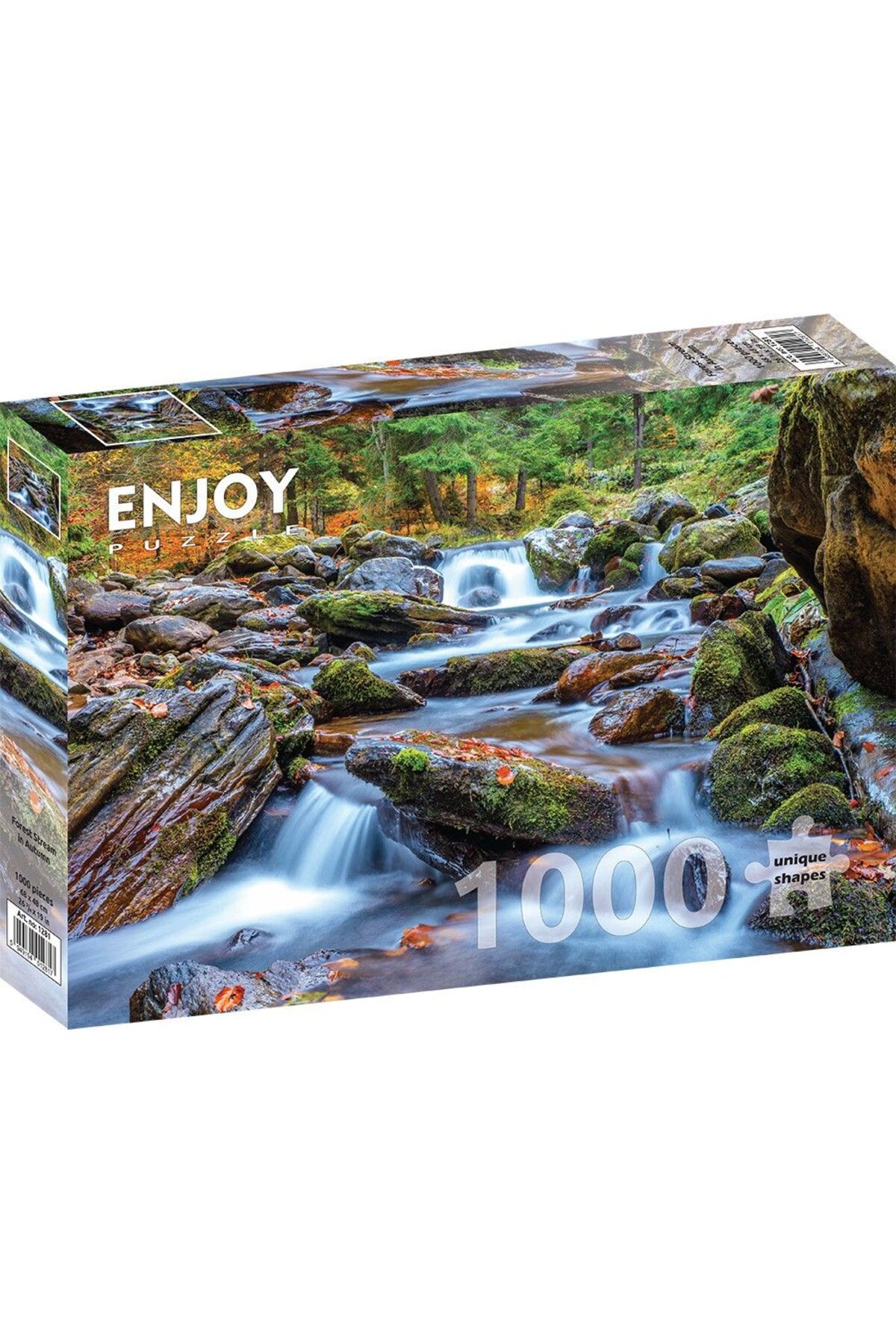 پازل از 1000 قطعه جریان پاییزی لذت ببرید ترکیه enjoy puzzle