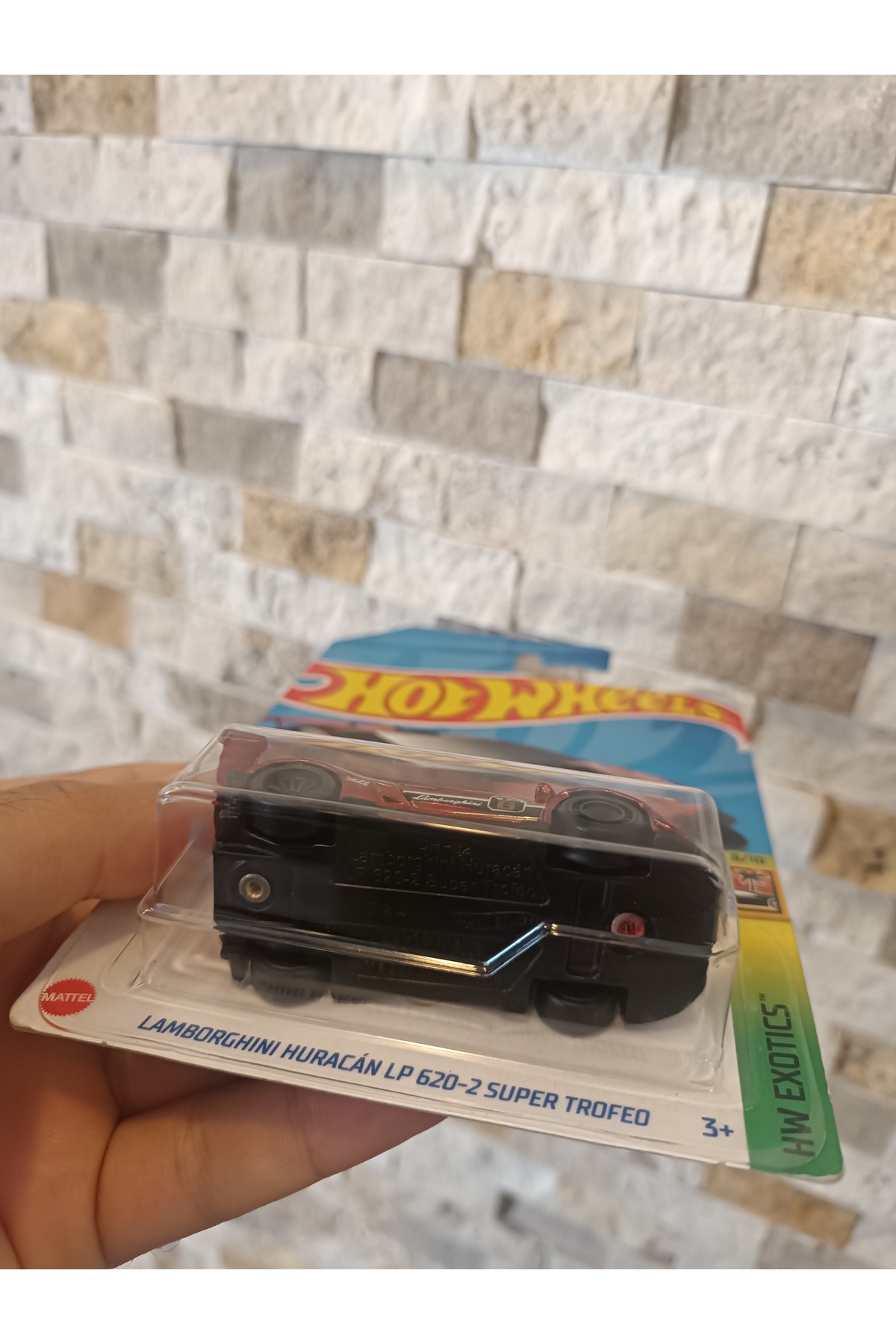 ماشین اسباب بازی 2024 SUPER TREASURE HUNT STH LAMBORGHINI HURACAN LP 620 کارت INT هات ویلز اورجینال HOT WHEELS