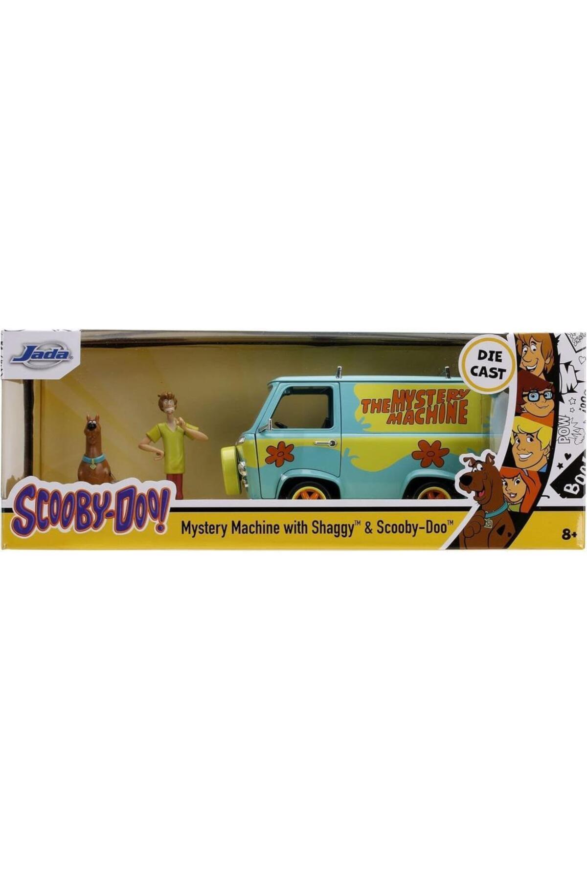 مدل خودرو ماشین اسرار آمیز با شگی % SCOOBY DOO 1 24 اورجینال Jada