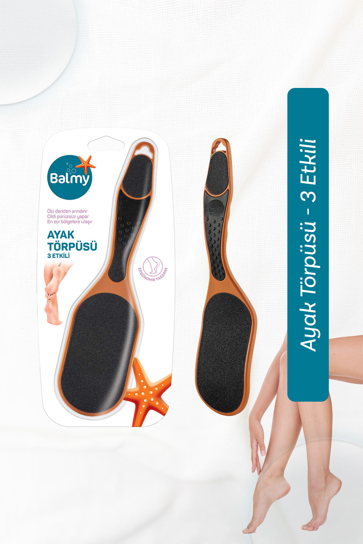 سوهان پا 3 احترام موثر کارپی اورجینال Balmy