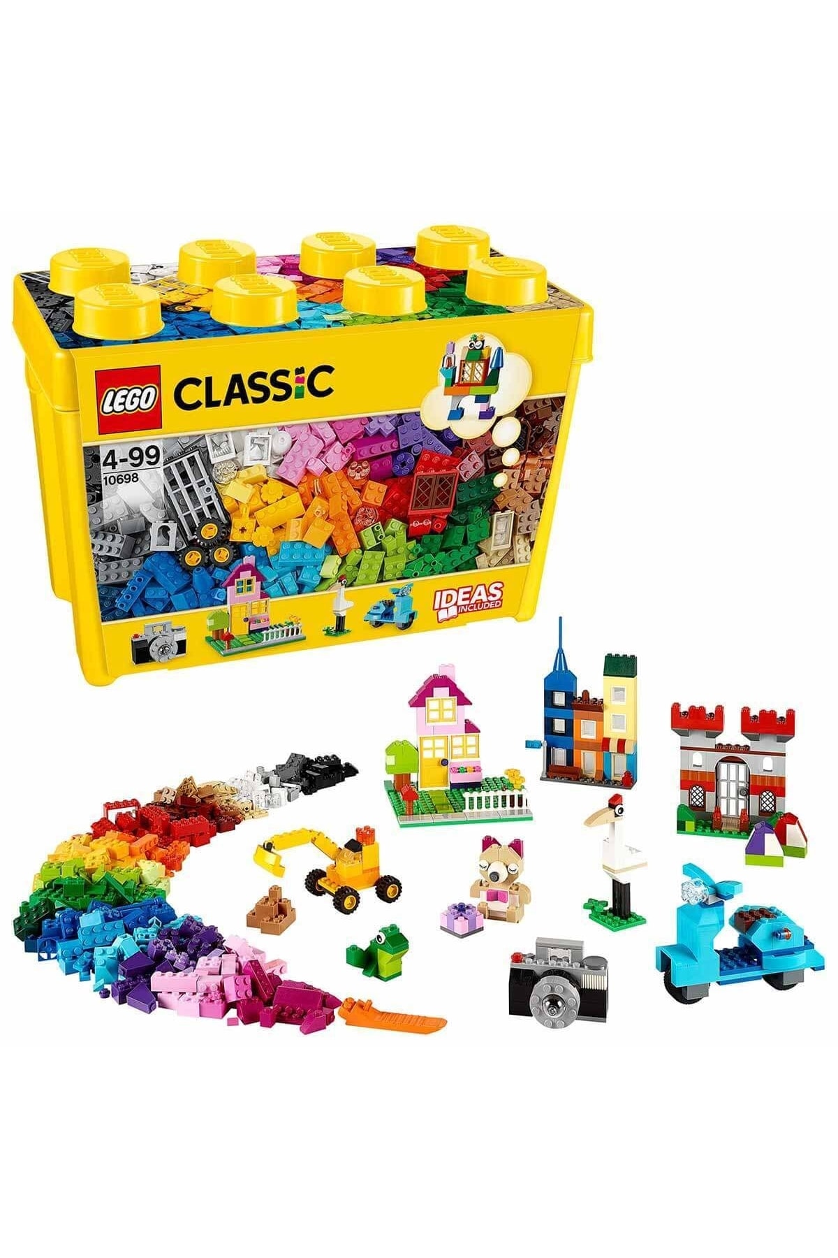 لگو و اسباب بازی های ساخت محور کلاسیک CREATOR BRICK BOX 10698 اورجینال LEGO