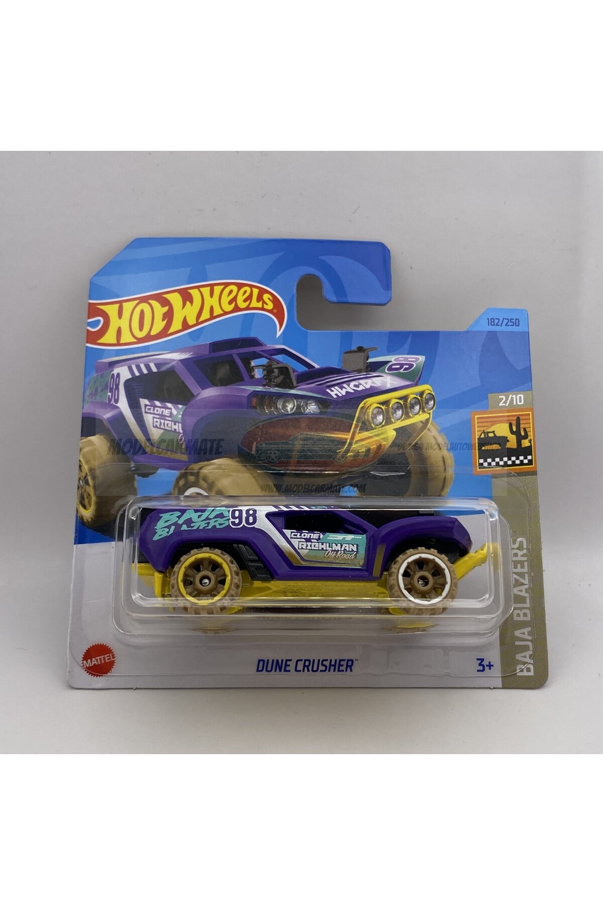 ماشین اسباب بازی DUNE CRUSHER HKG74 هات ویلز اورجینال HOT WHEELS