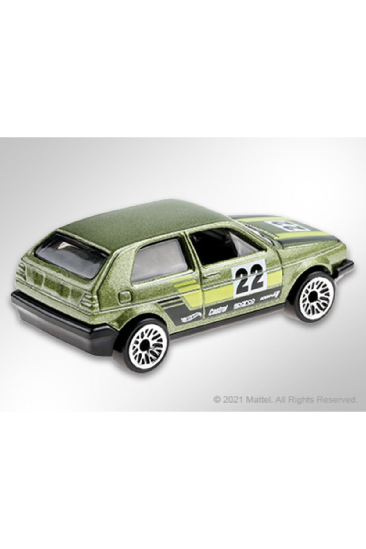 ماشین اسباب بازی سریال CULT RACERS VOLKSWAGEN GOLF MK2 GRP20 هات ویلز اورجینال HOT WHEELS