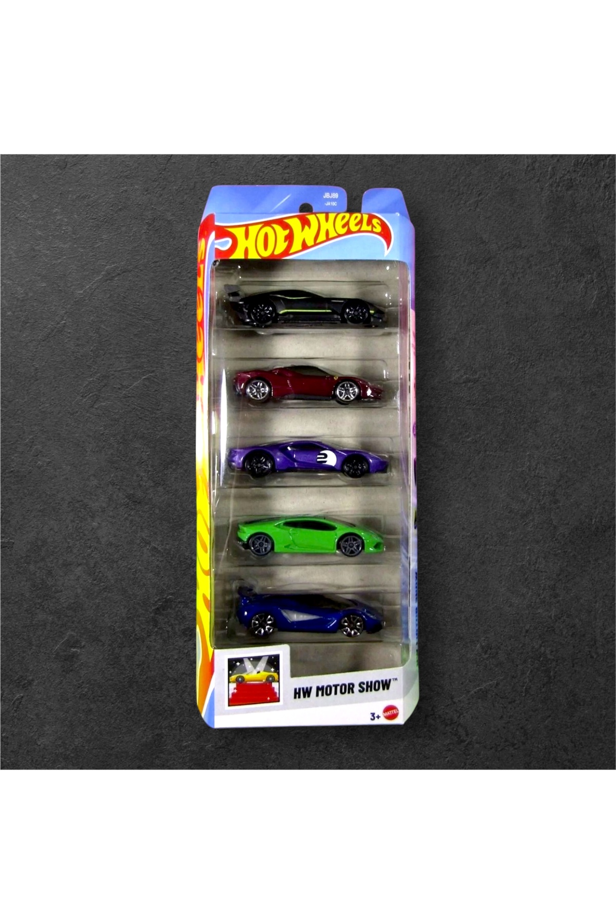 ماشین اسباب بازی مجموعه 5 مدل فلزی کلکسیونی فراری و خودروهای عجیب غریب 1 64 HW MOTOR SHOW HOT WHEELS