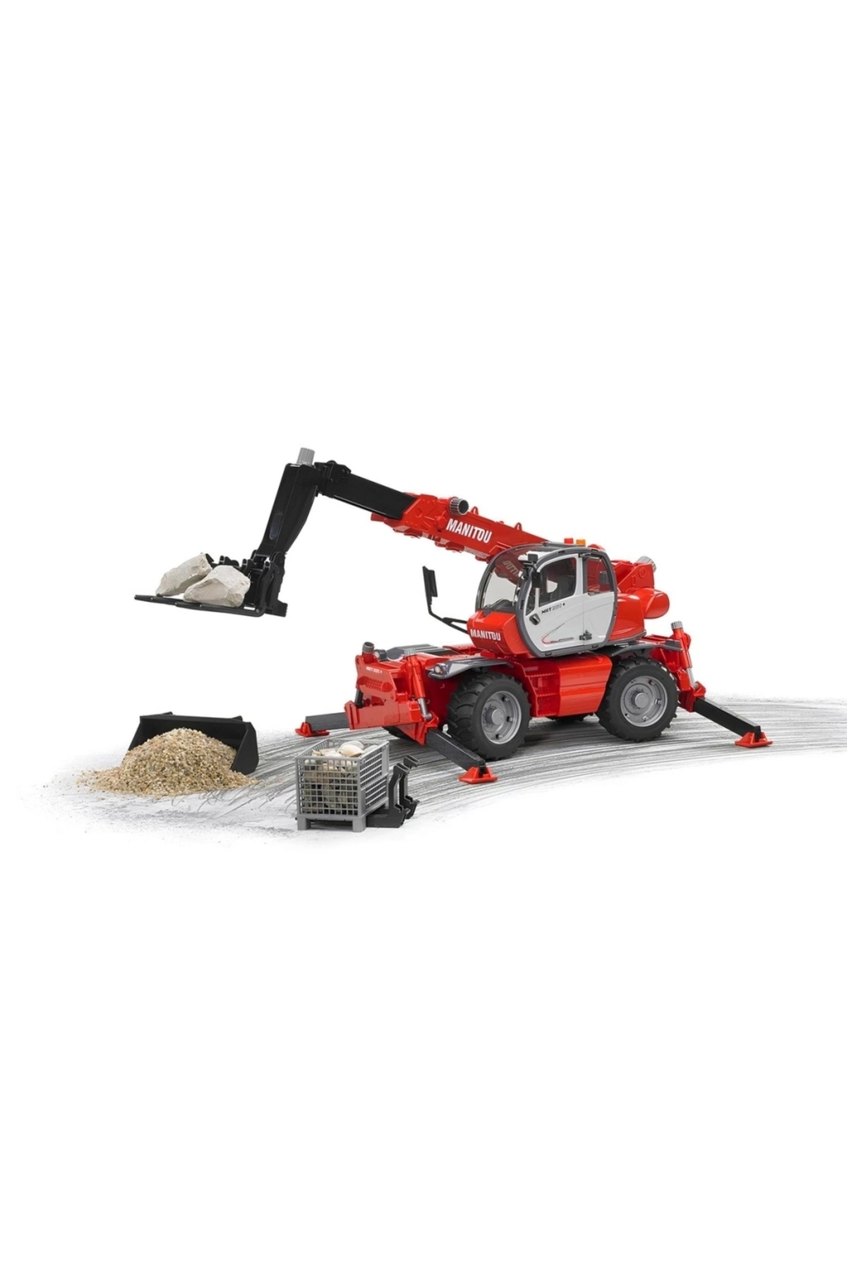 ماشین اسباب بازی لیفتراک تلسکوپی MANITOU MRT 2150 BR02129 Genel Markalar