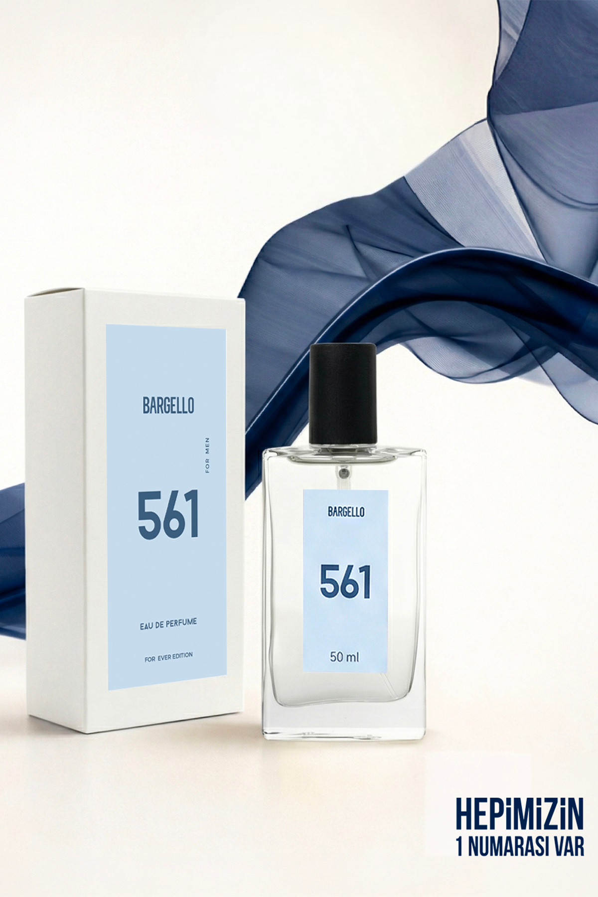 عطر مردانه 50 میلی‌لیتری 561 با رایحه تازه Bargello
