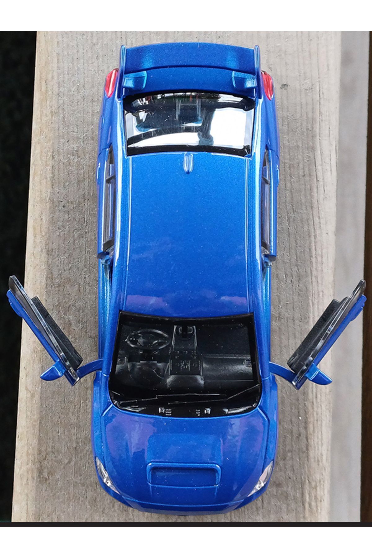 مدل خودرو خودروی فلزی دارای مجوز سوبارو WRX STI کشش و رها کردن 1:34 43693D BLUE اورجینال WELLY