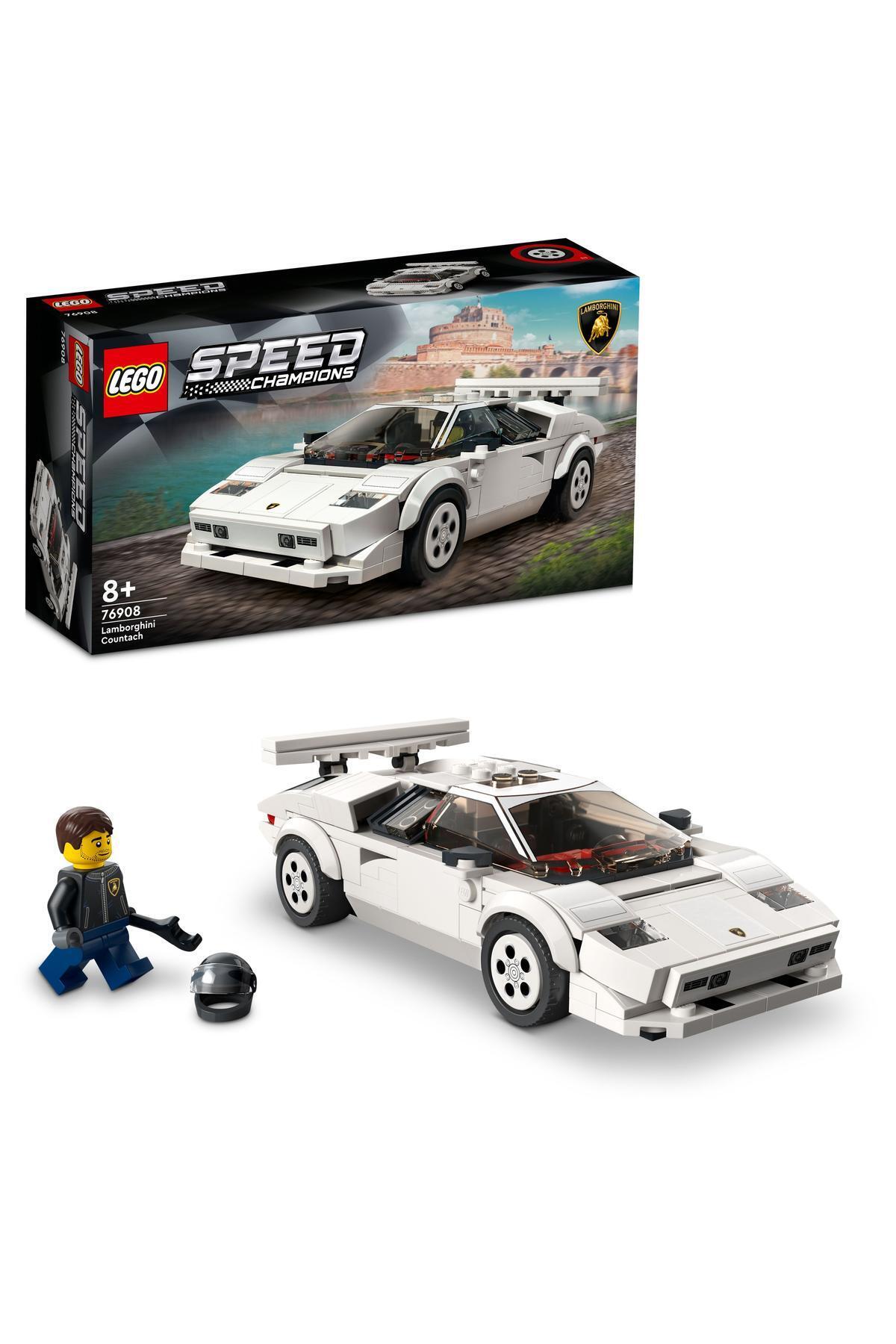 LEGO مجموعه ساخت اسباب بازی سرعتی با 262 قطعه لامبورگینی کونتاچ 76908