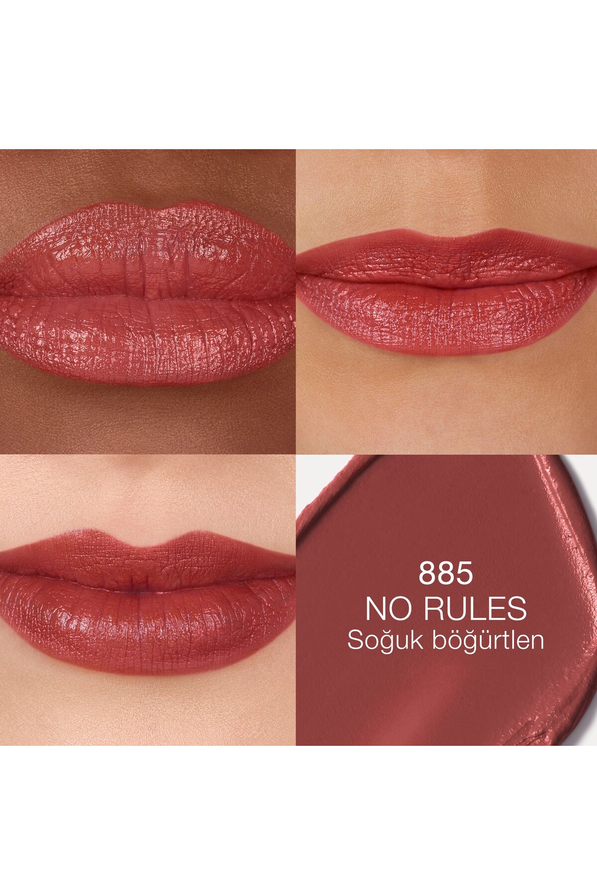 رژ لب لیست صریح SATEN LISTENCE NIGHT HYALURONIC ACID 3.8 گرم Nars