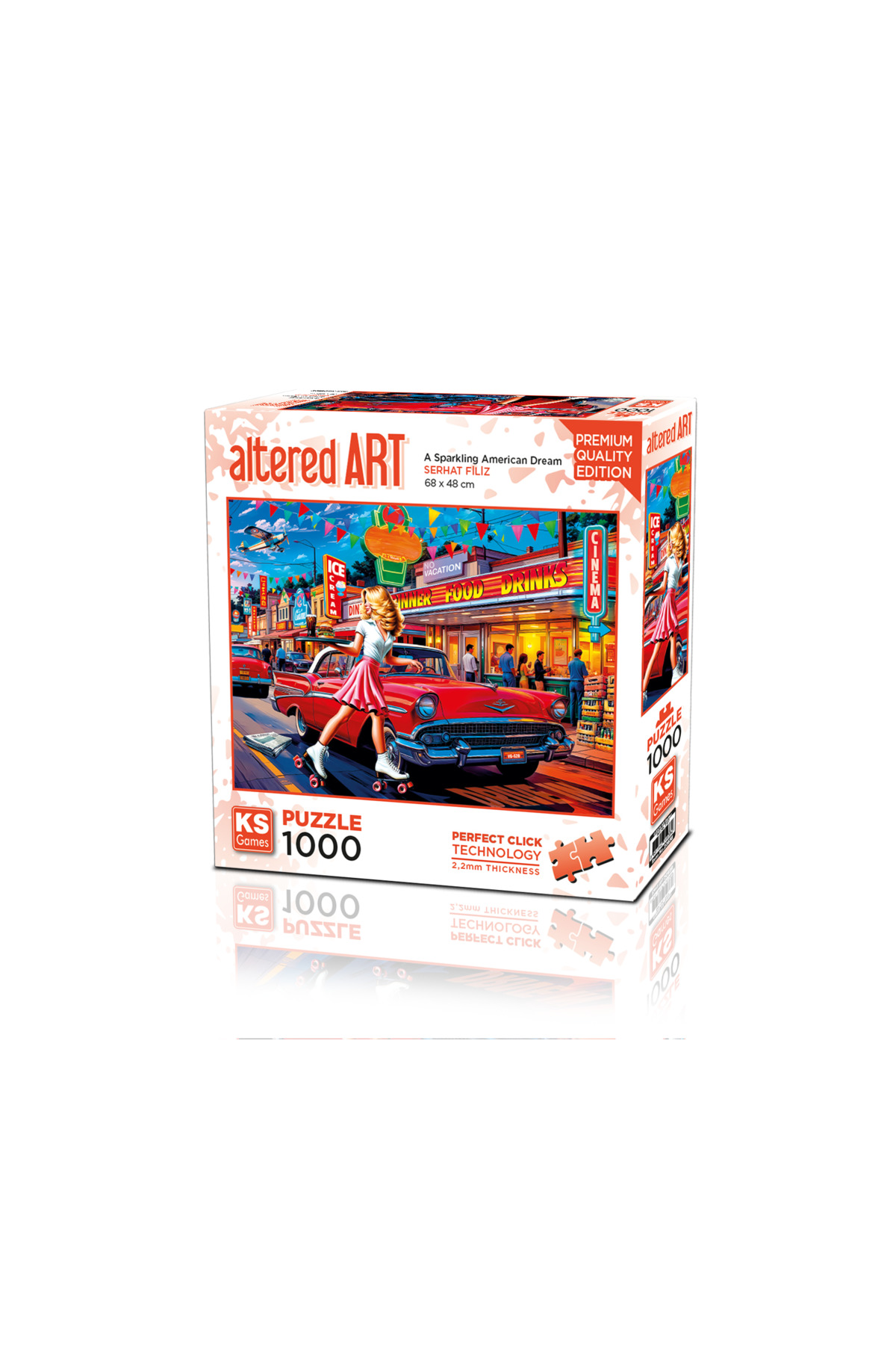 پازل 1000 تکه ای رویای آمریکایی درخشان از ترکیه Ks Games