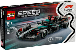 مجموعه ساختنی خودرو مسابقه‌ای فرمول ۱ مرسدس-آ‌ام‌گ PETRONAS لگو LEGO اسپید چمپیونز Speed Champions مدل 77244، ۲۶۷ قطعه، حداقل سن ۱۰ سال