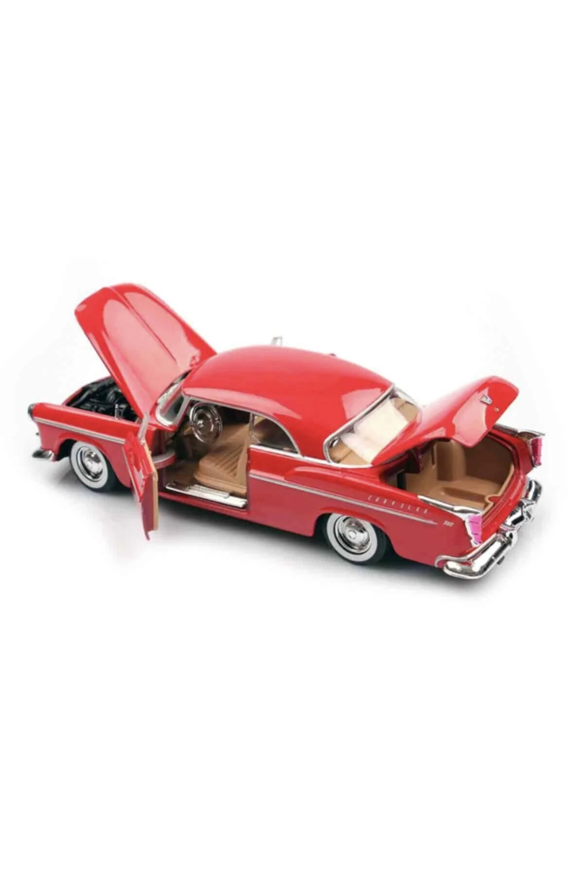 مدل خودرو MOTORMAX 1 24 CHRYSLER C300 1955 اورجینال Motor Max