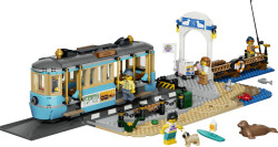 مجموعه ساختنی تراموای ساحلی کلاسیک سیتی، لگو LEGO مدل 60506، ۶۹۳ قطعه، حداقل سن ۷ سال