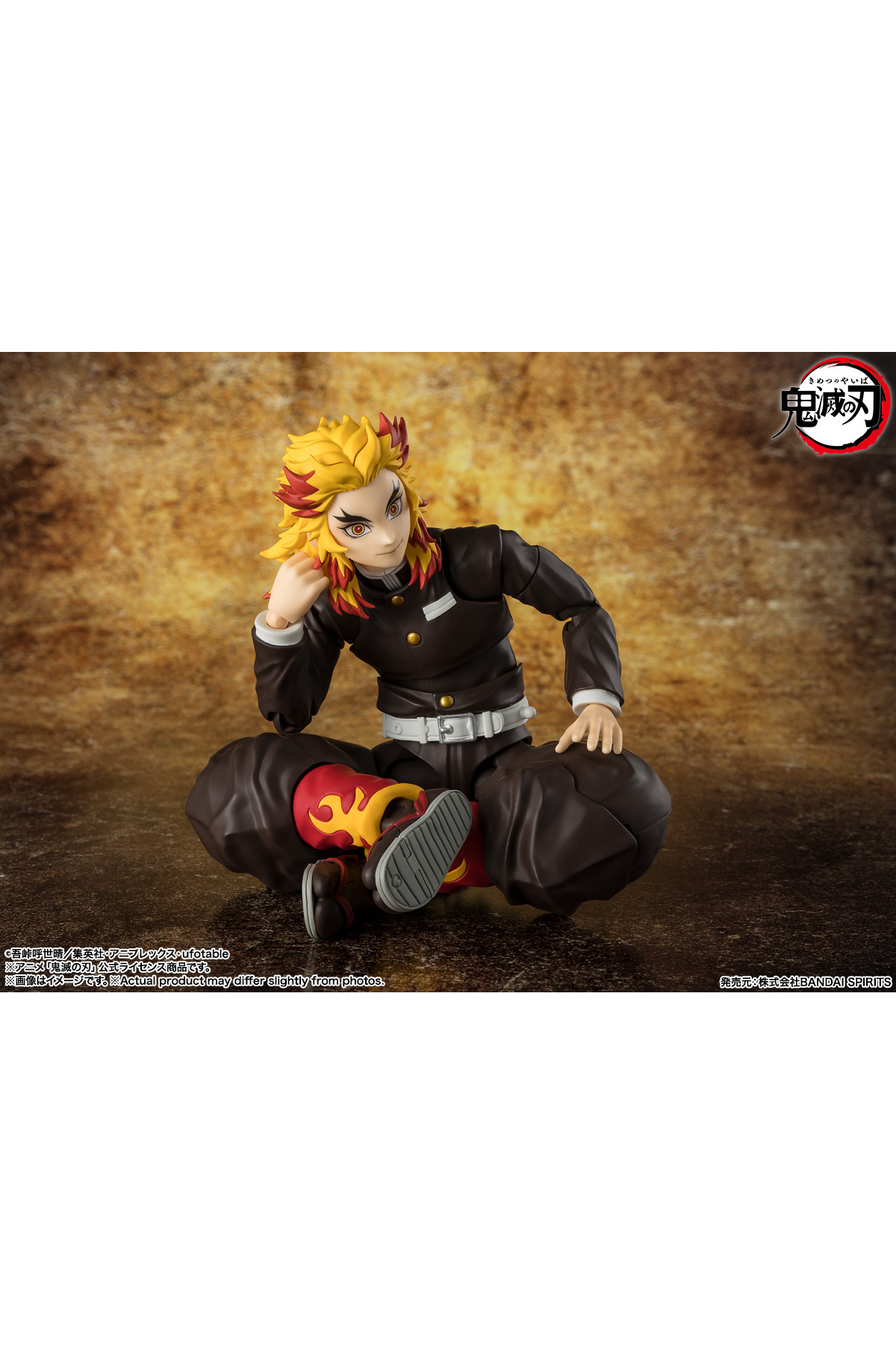 فیگور TAMASHII NATIONS DEMON SLAYER S.H.FIGUARTS KYOJURO RENGOKU ACTION FIGURE انیمه SHF از ترکیه BANDAI