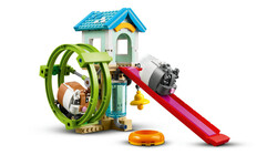 مجموعه ساختنی لگو LEGO کریئیتر ۳ در ۱ مدل 31155 چرخ همستر، ۴۱۶ قطعه، حداقل سن ۸ سال