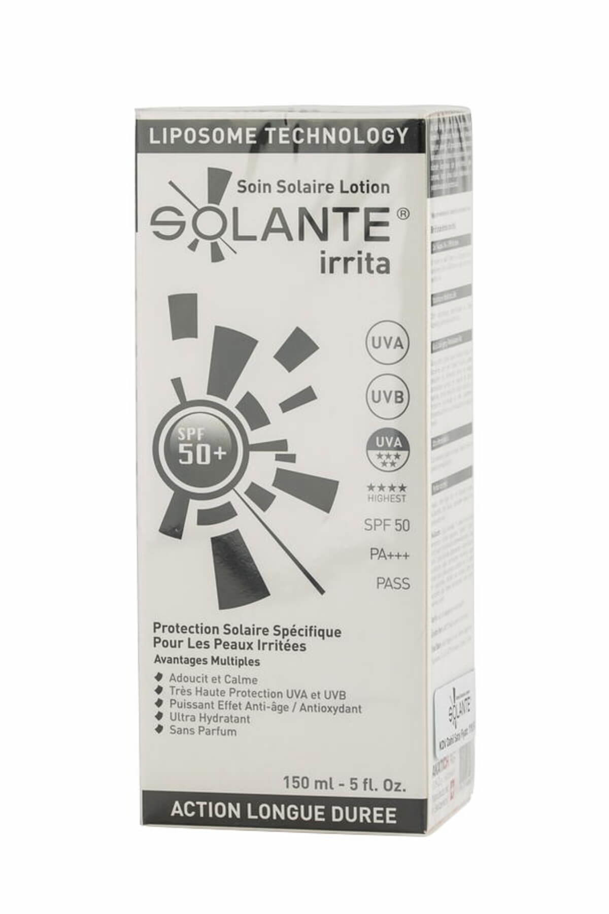 لوسیون  ضد آفتاب ایریتا Irrita Sun Care Lotion Spf50    سولانته Solante