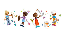 مجموعه ساختنی رستوران و مدرسه آشپزی لگو LEGO فرندز Friends مدل 42655، ۸۹۶ قطعه، حداقل ۸ سال
