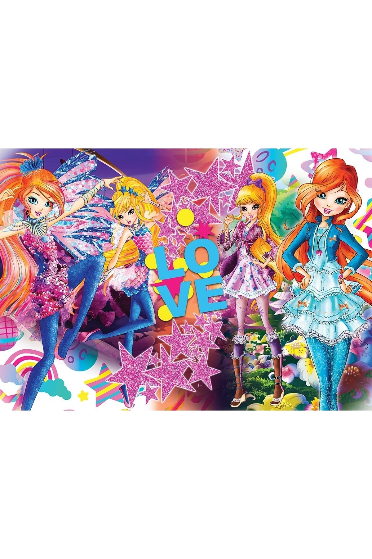 پازل WINX113 KS WINX 200 قطعه اورجینال Ks Games