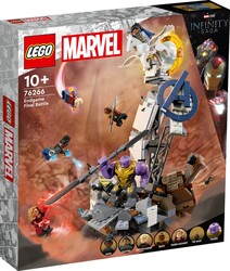 مجموعه ساختنی نبرد نهایی اونجرز لگو LEGO مدل 76266، مارول، ۷ شخصیت، ۷۹۴ قطعه، ۱۰+ سال