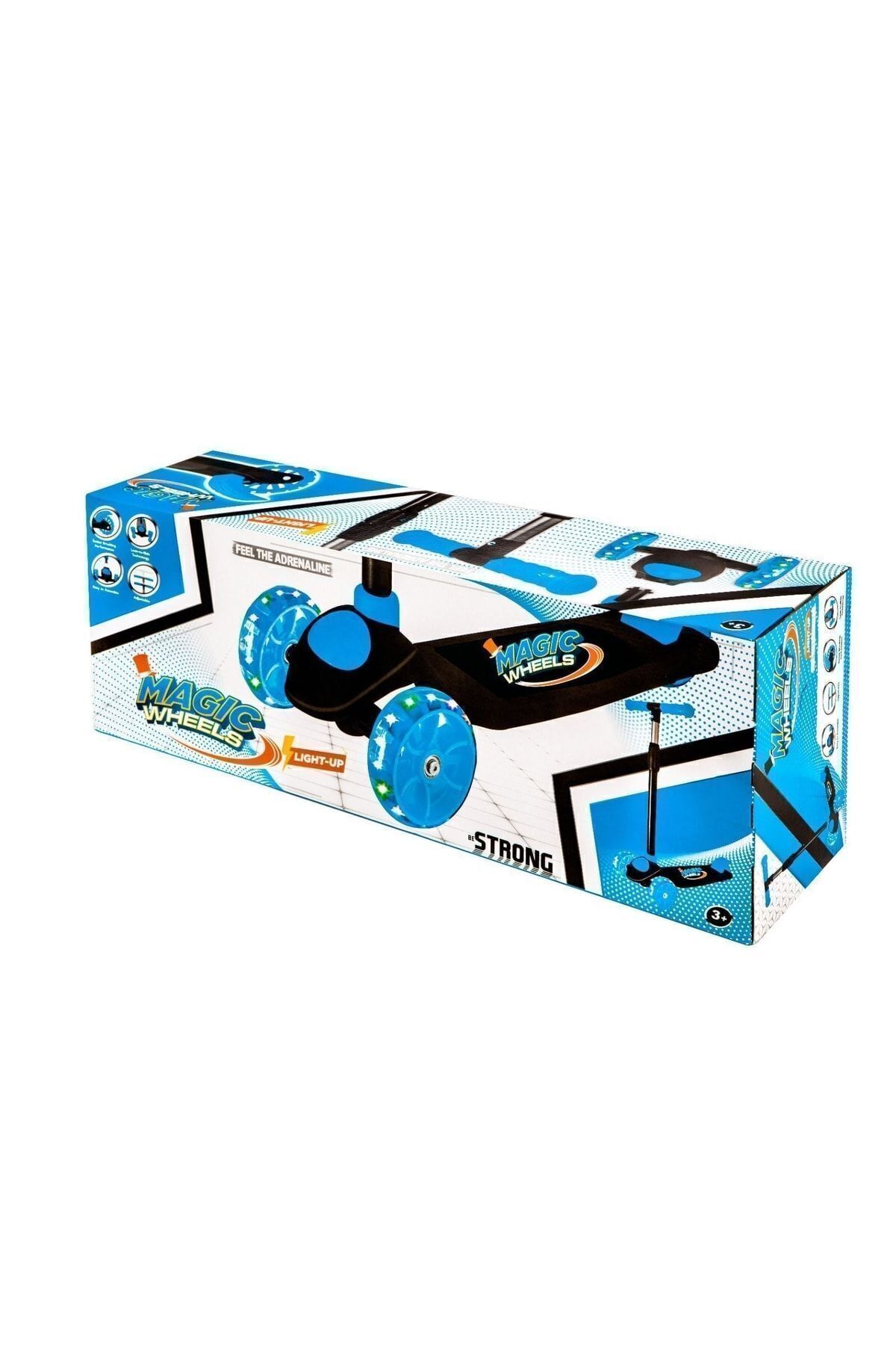 اسکوتر کودکان MAGIC WHEELS LIGHTED 3 WHEEL TWIST KIDS Scooter